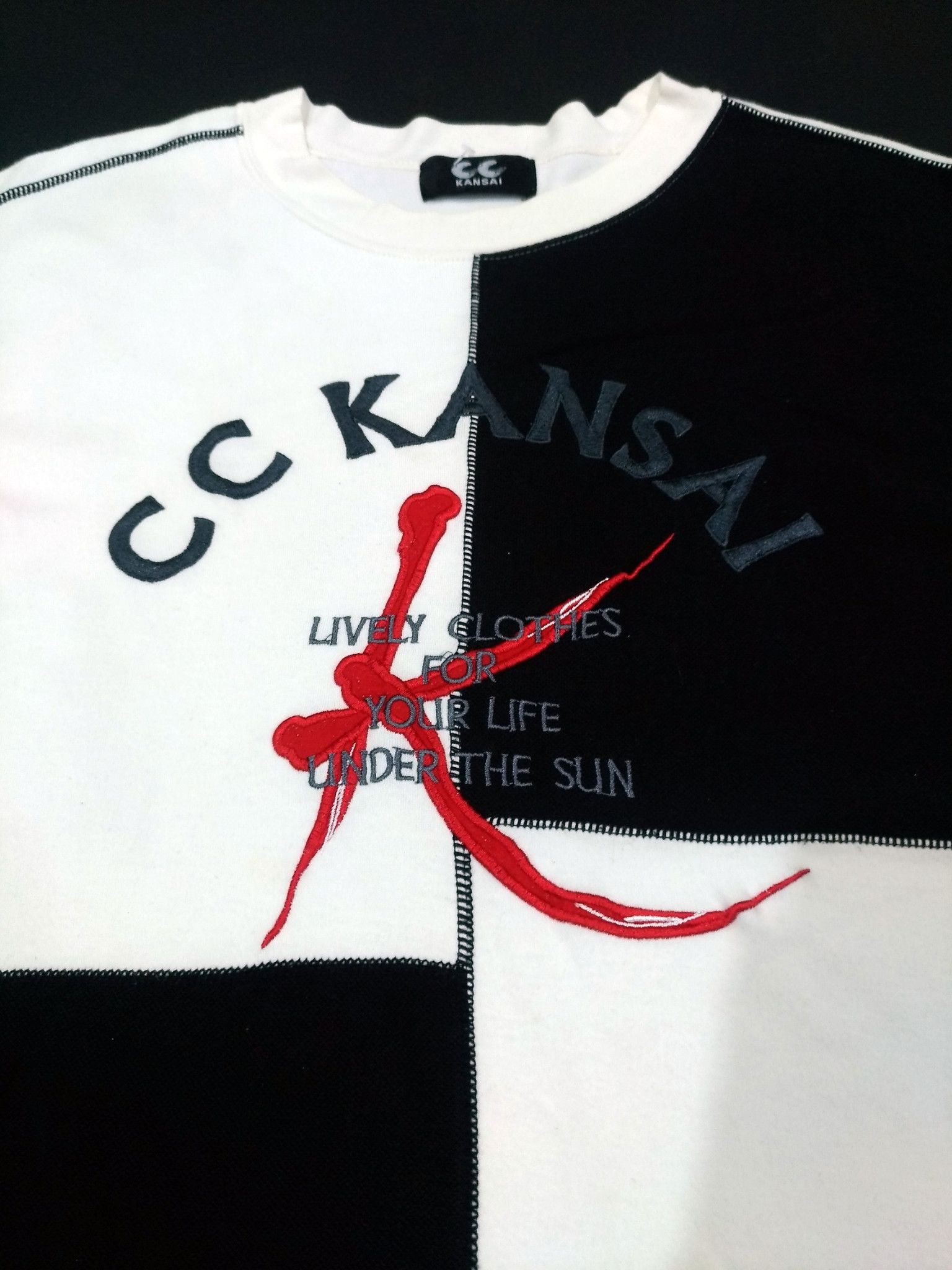 Japanese Brand × Kansai Yamamoto RARE! VTG CC KANSAI by KANSAI YAMAMOTO BIG LOGO Size US M / EU 48-50 / 2 - 4 Thumbnail