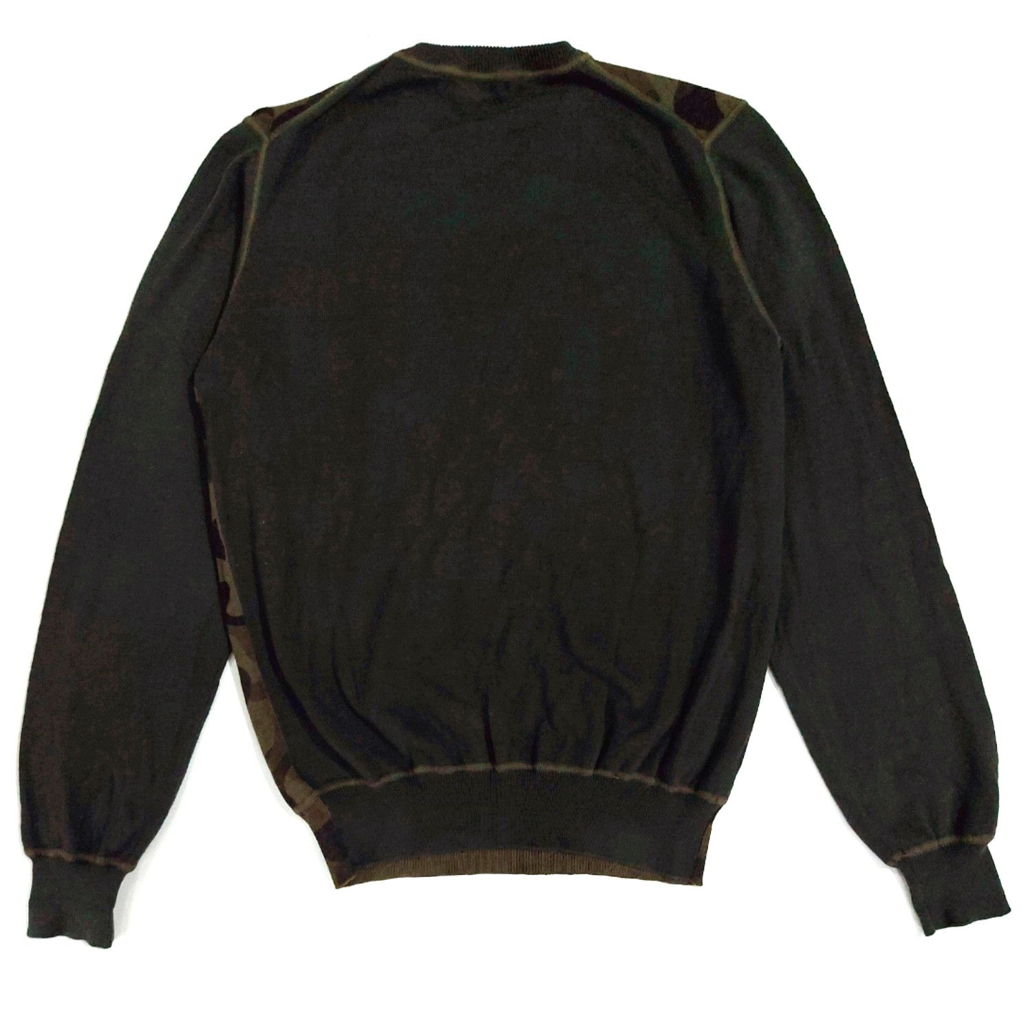 Designer × Moschino × Teenage RARE! MOSCHINO TEEN WOODLAND CAMO SWEATER Size S / US 4 / IT 40 - 2 Thumbnail