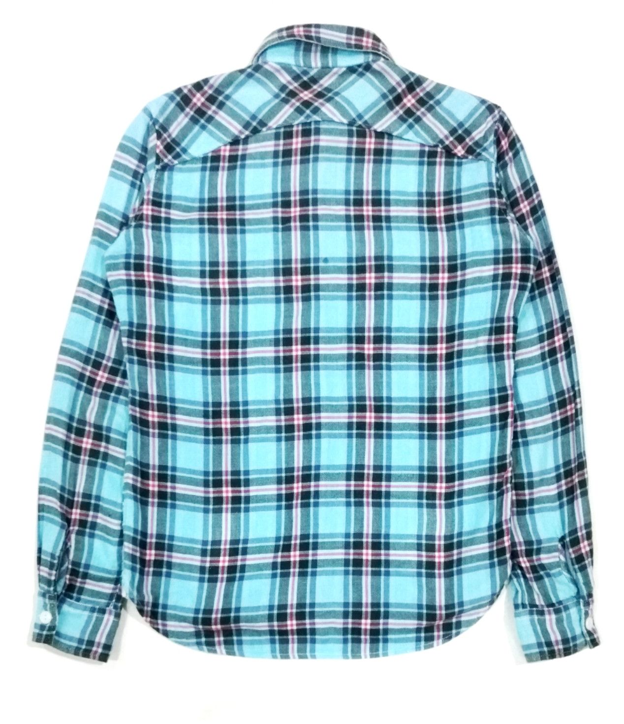 Designer × Japanese Brand × Vanquish RARE! VANQUISH PLAID L/SLEEVE FLANNEL Size US S / EU 44-46 / 1 - 2 Thumbnail
