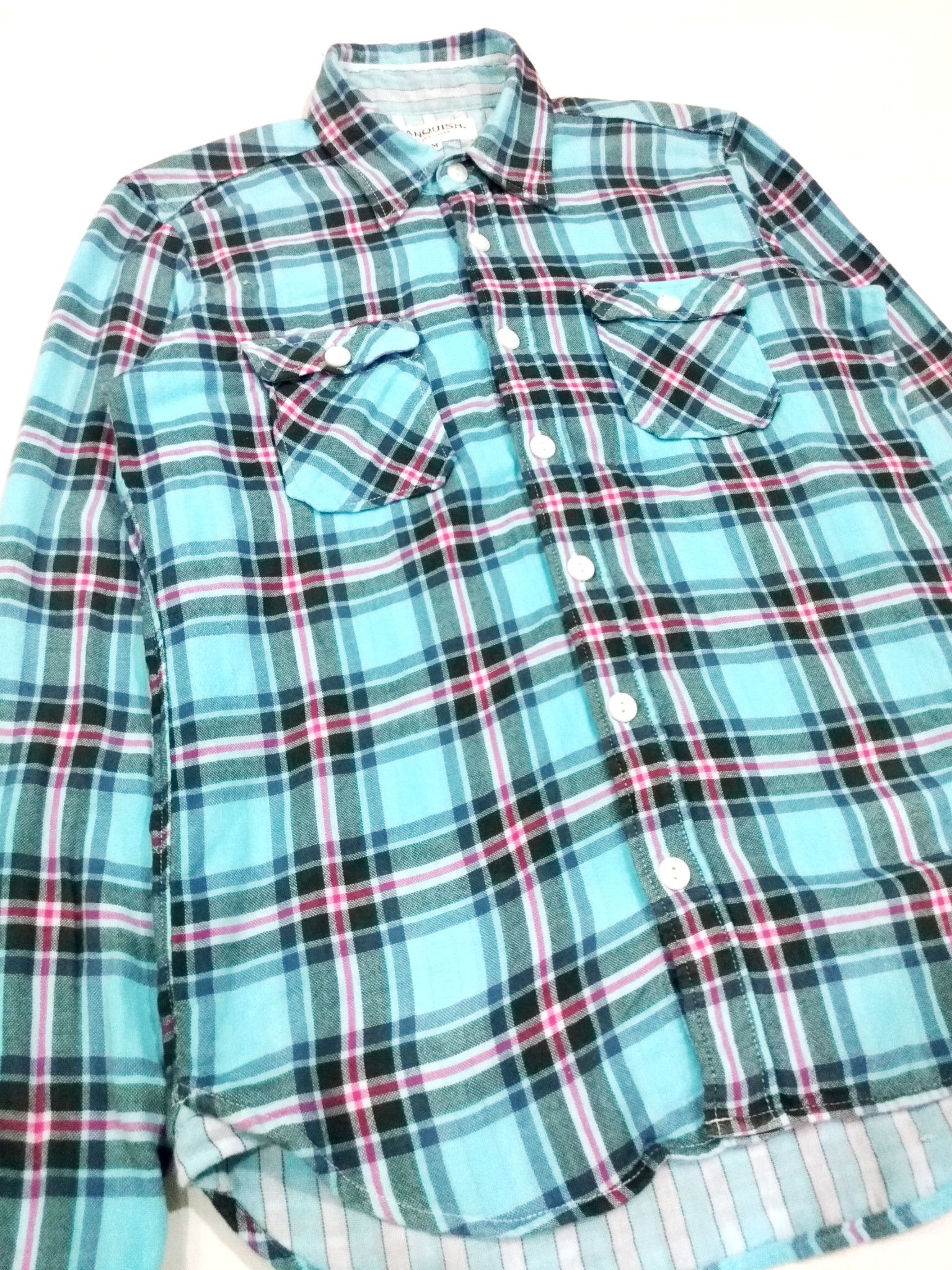 Designer × Japanese Brand × Vanquish RARE! VANQUISH PLAID L/SLEEVE FLANNEL Size US S / EU 44-46 / 1 - 4 Thumbnail