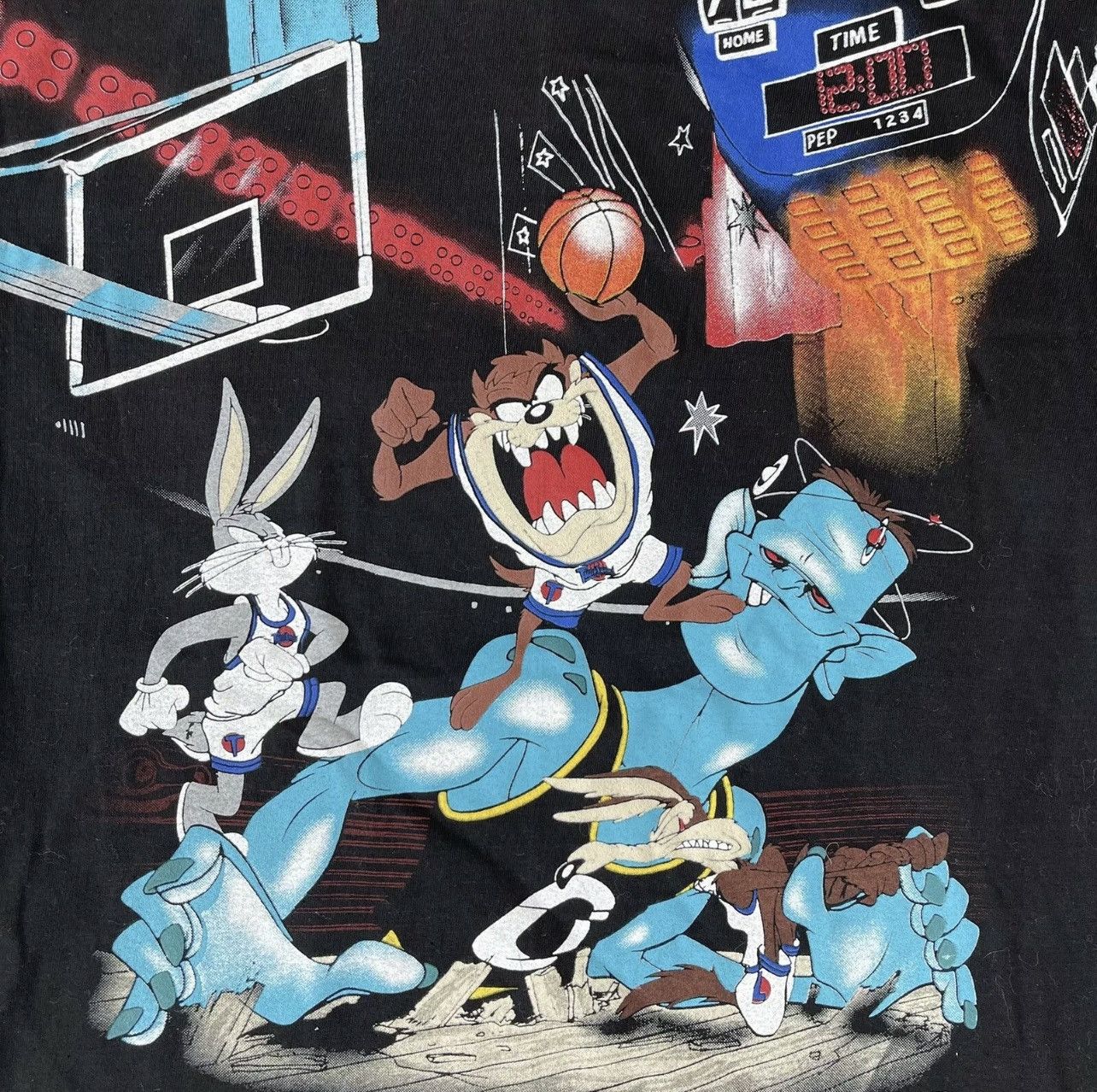Vintage × Warner Bros Vintage 1997 Space Jam Shirt Size US S / EU 44-46 / 1 - 2 Thumbnail