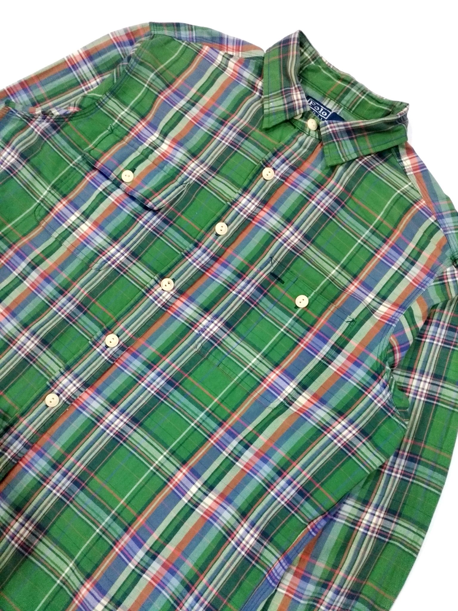 Polo Ralph Lauren × Ralph Lauren RARE! POLO by RALPH LAUREN MULTICOLORED CHECKERED Size US L / EU 52-54 / 3 - 4 Thumbnail