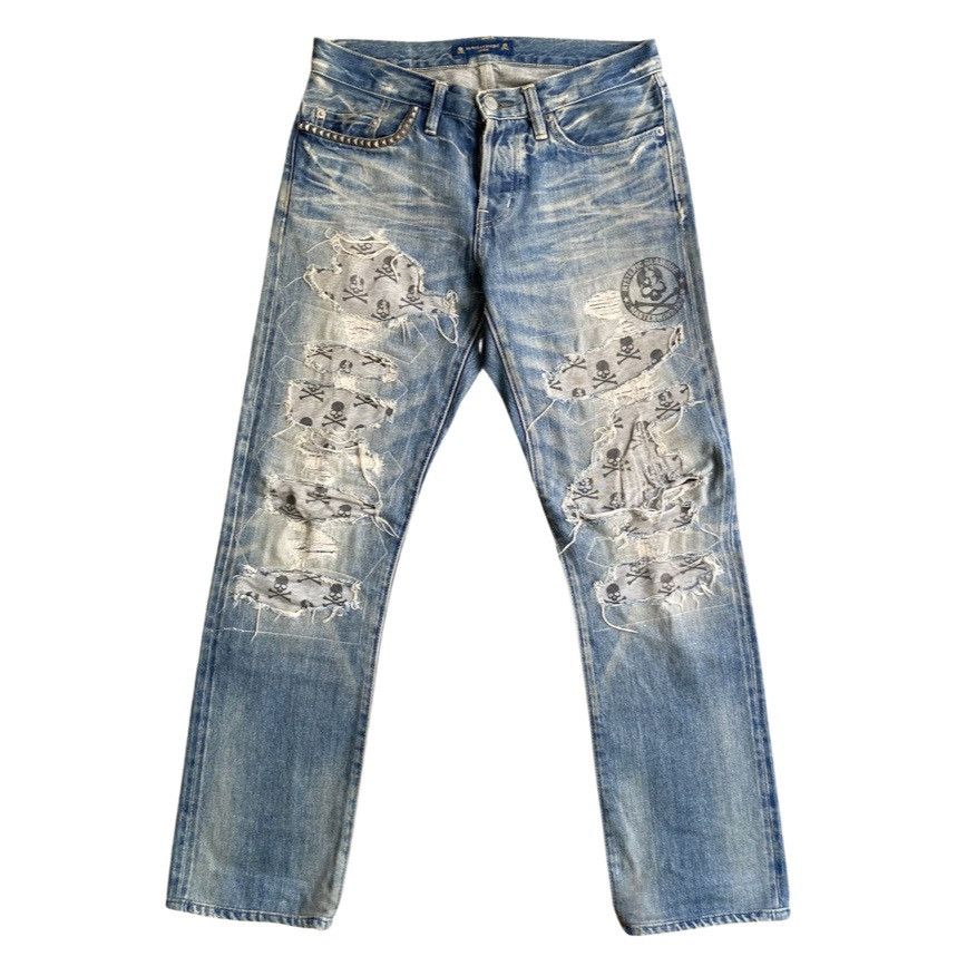Hysteric Glamour × Mastermind Japan Mastermind Japan X Hysteric Glamour Jeans Size US 29 - 1 Thumbnail
