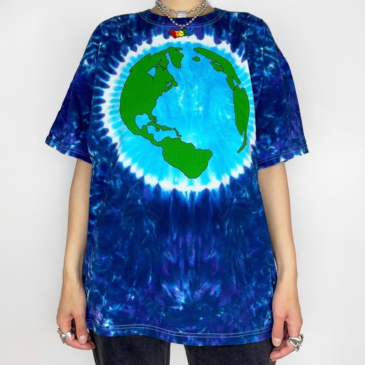 Liquid Blue Earth Tie Dye Shirt Size US L / EU 52-54 / 3 - 1 Thumbnail