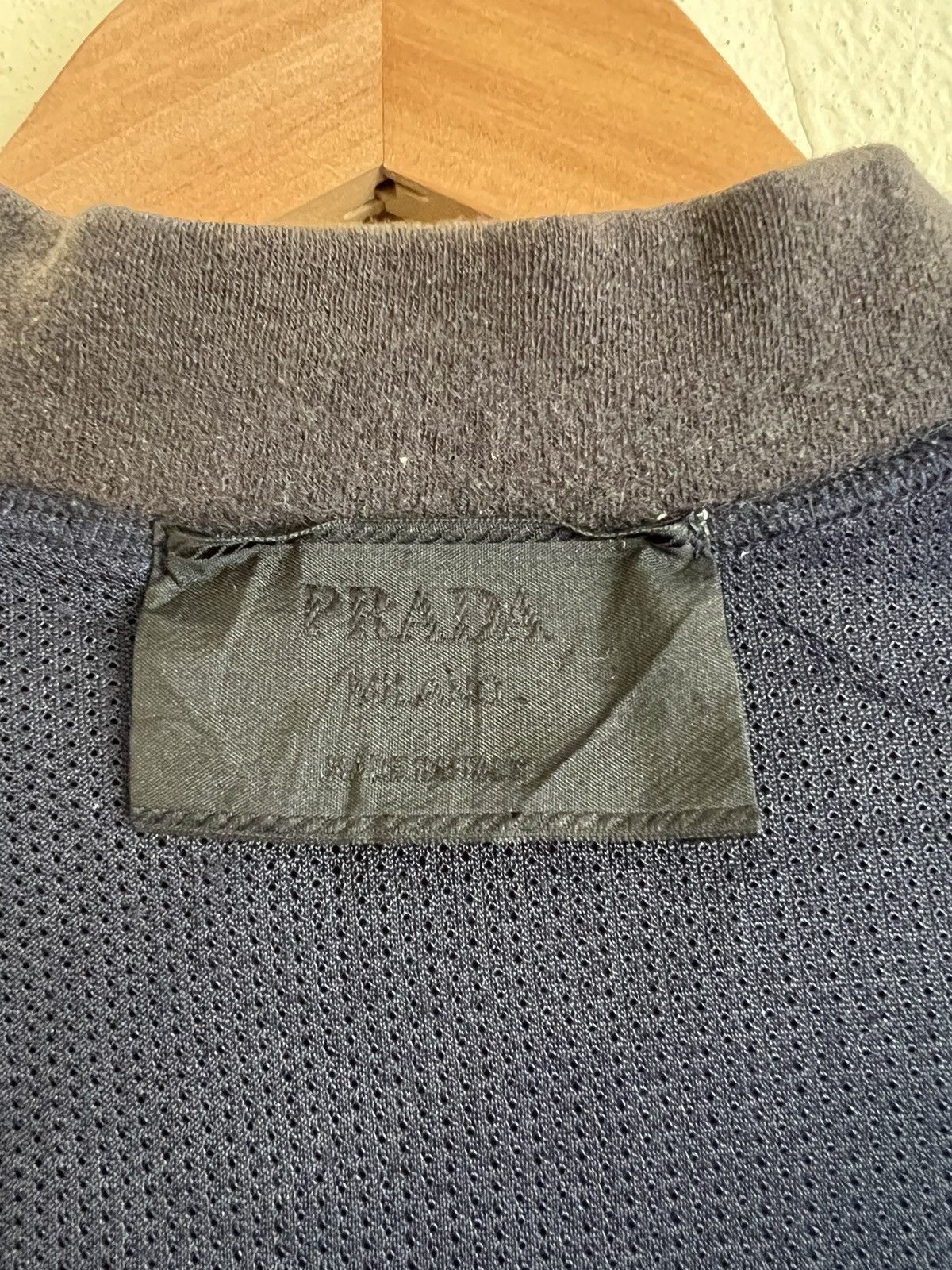 Vintage Prada Milano Wool Half zipup Sweatshirt