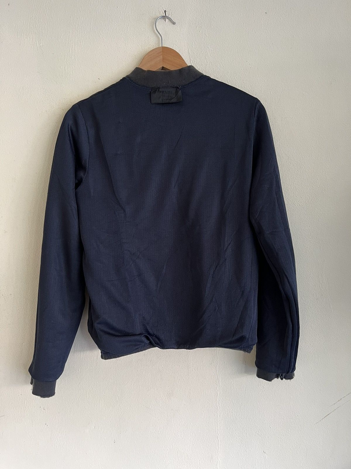Vintage Prada Milano Wool Half zipup Sweatshirt