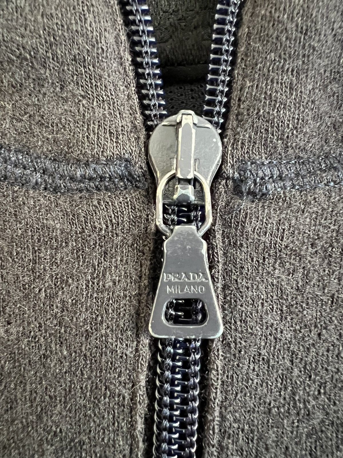 Vintage Prada Milano Wool Half zipup Sweatshirt
