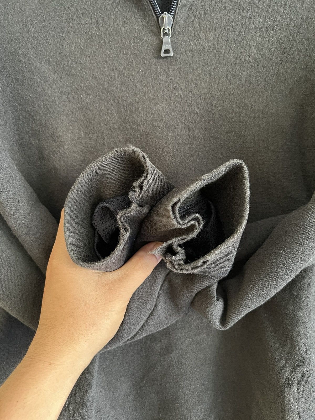 Vintage Prada Milano Wool Half zipup Sweatshirt