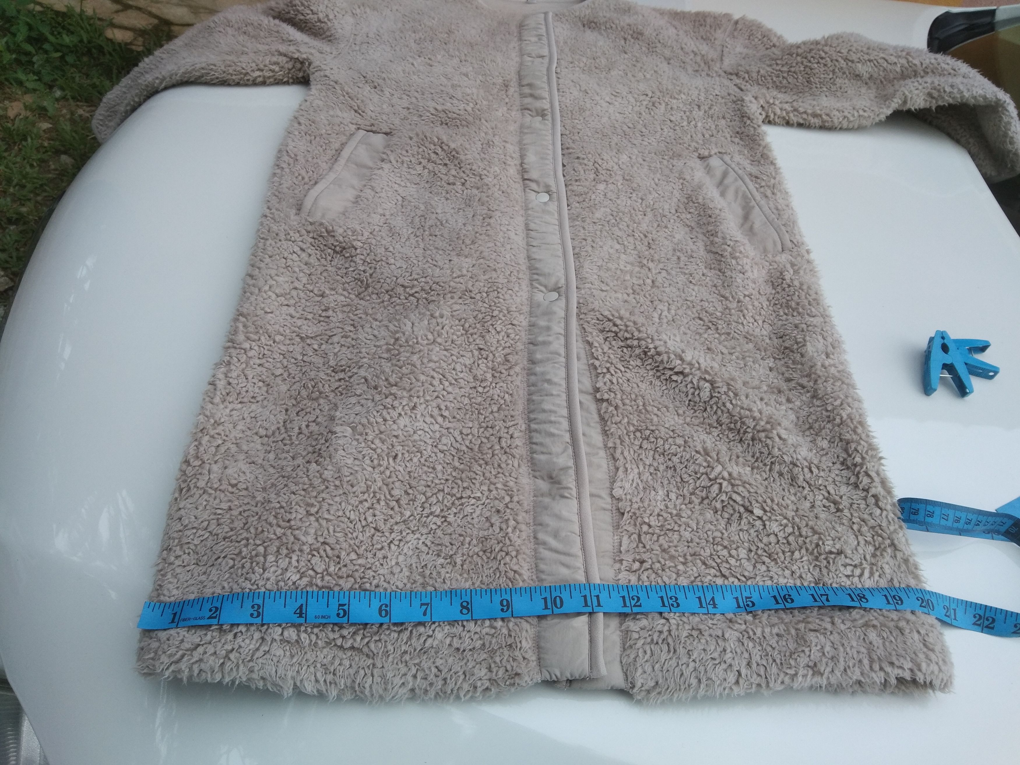 Japanese Brand × Uniqlo UNIQLO FLEECE LONG COAT Size M / US 6-8 / IT 42-44 - 7 Thumbnail