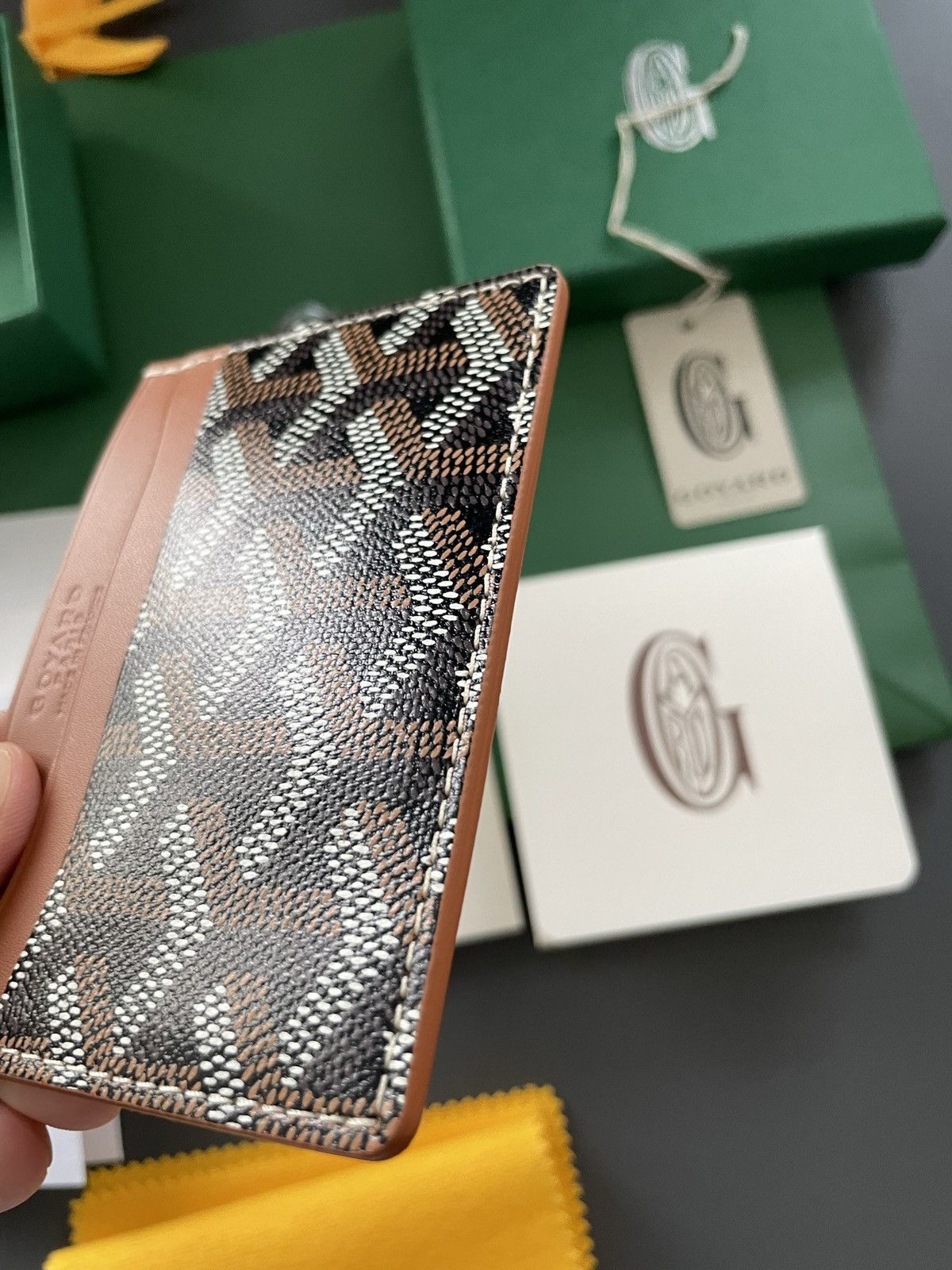 Goyard Rare Brand NEW St Sulpice Classic Iconic Cardholder Wallet Size ONE SIZE - 22 Thumbnail
