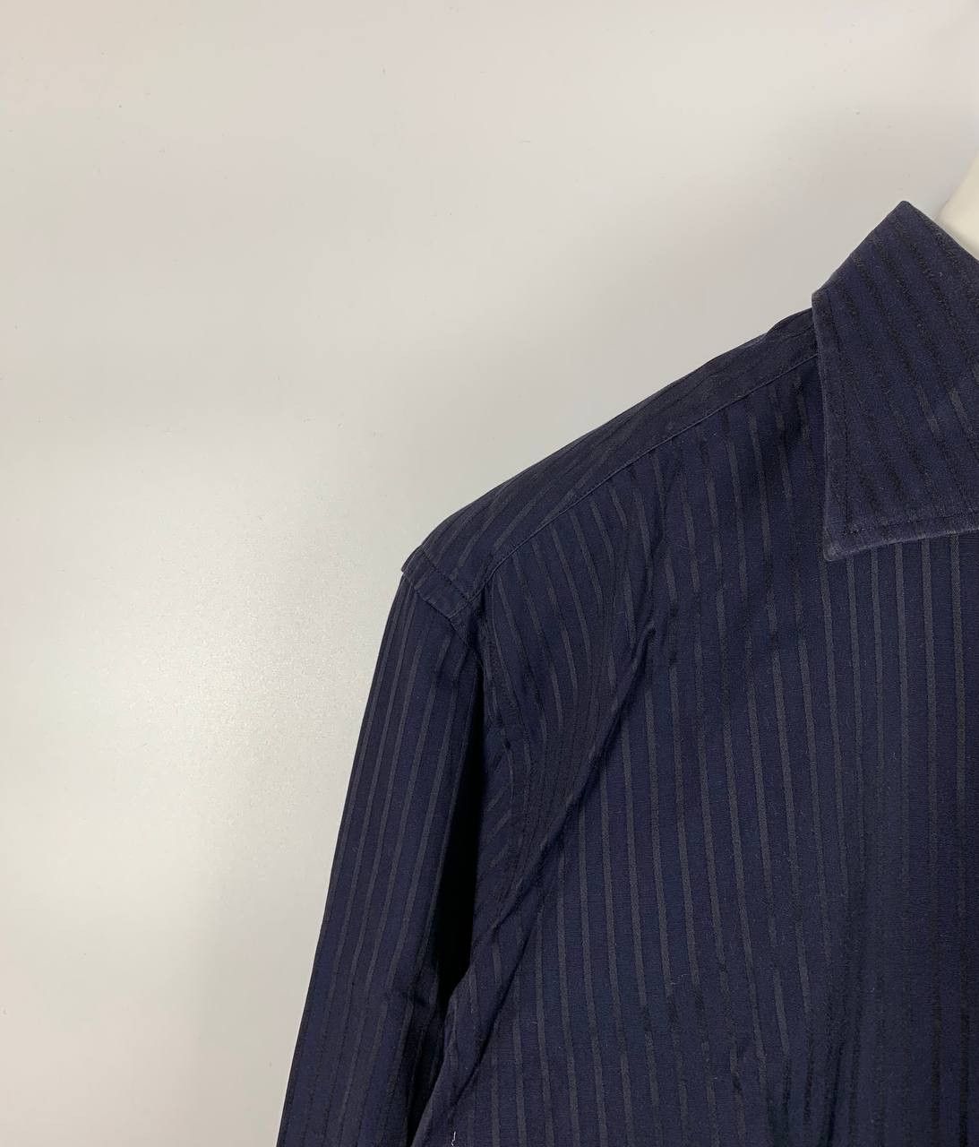 Canali Canali Vintage shirt buttton ups blue cotton Size US M / EU 48-50 / 2 - 3 Thumbnail