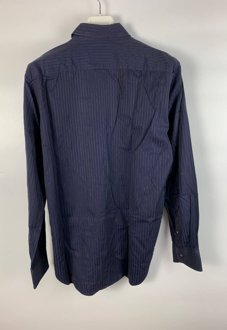 Canali Canali Vintage shirt buttton ups blue cotton Size US M / EU 48-50 / 2 - 9 Thumbnail