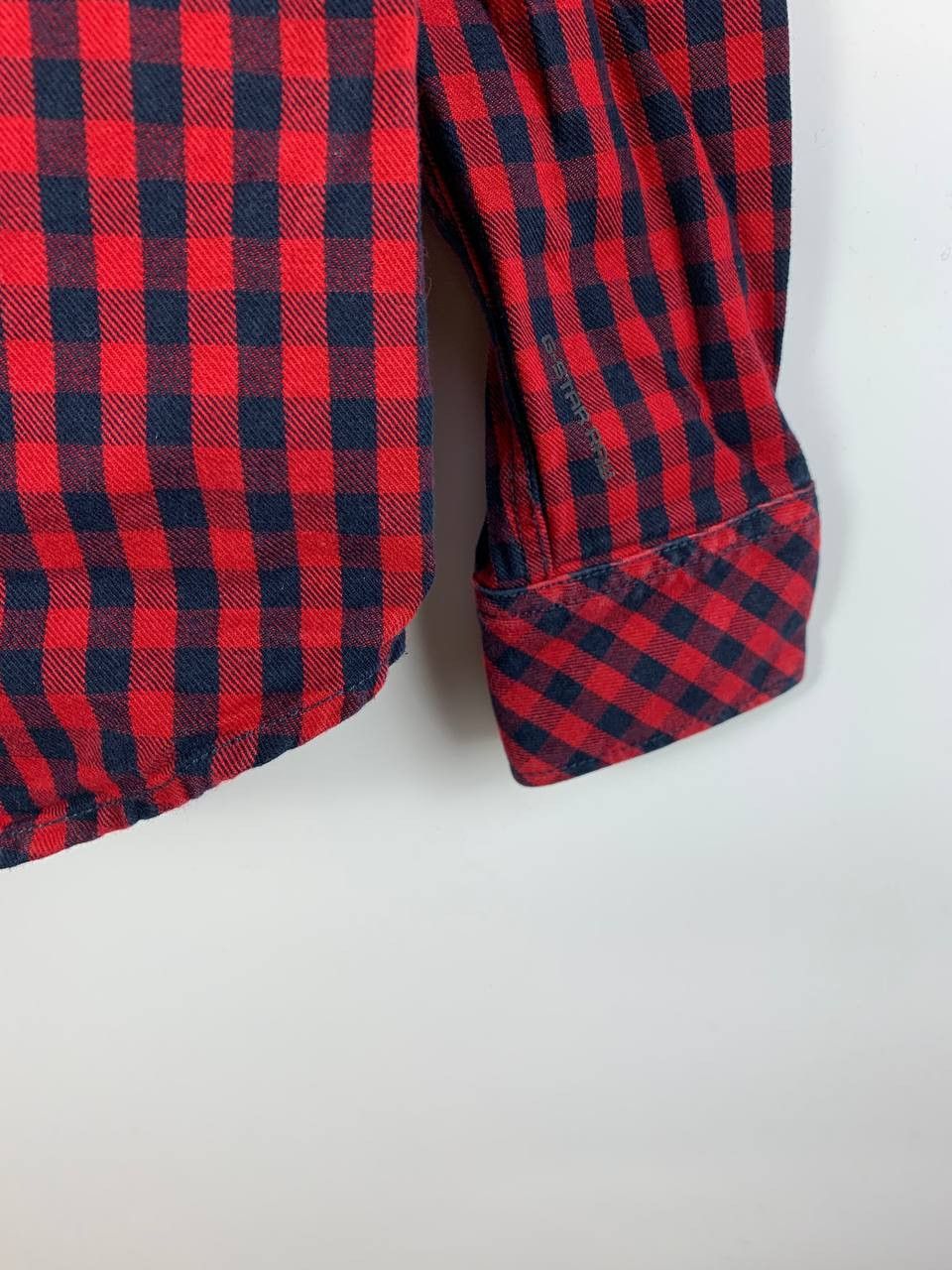 G-Star Gstar / G Star Raw shirt blue red cotton L Size US L / EU 52-54 / 3 - 6 Thumbnail