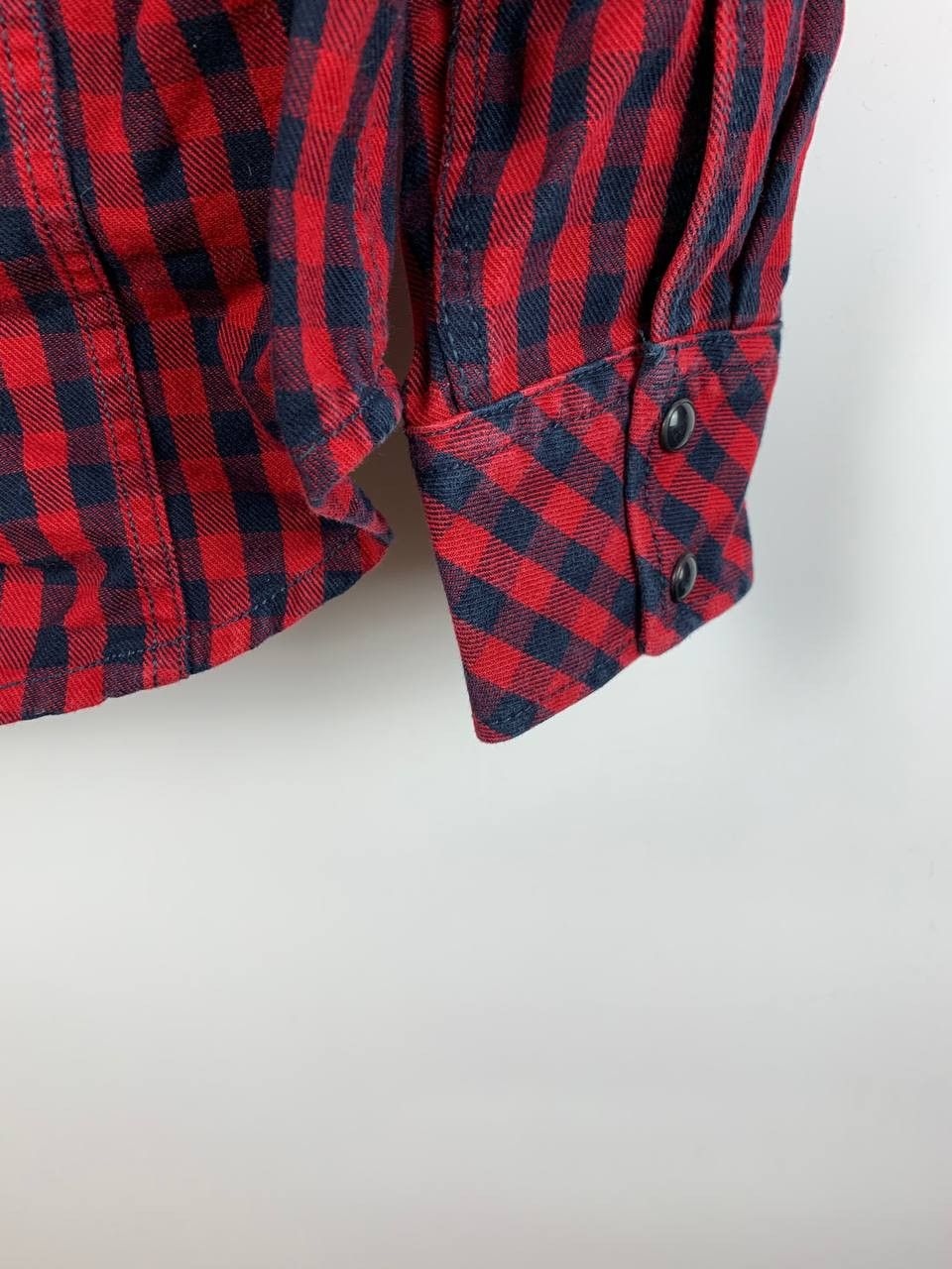 G-Star Gstar / G Star Raw shirt blue red cotton L Size US L / EU 52-54 / 3 - 13 Thumbnail