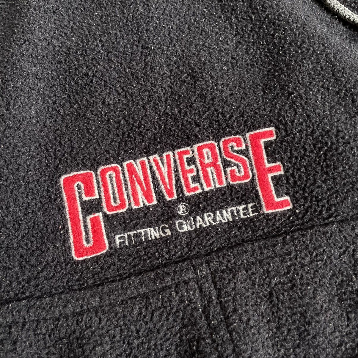 Converse Vintage Converse Fleece Hoodie Double Hooded Size US L / EU 52-54 / 3 - 3 Thumbnail