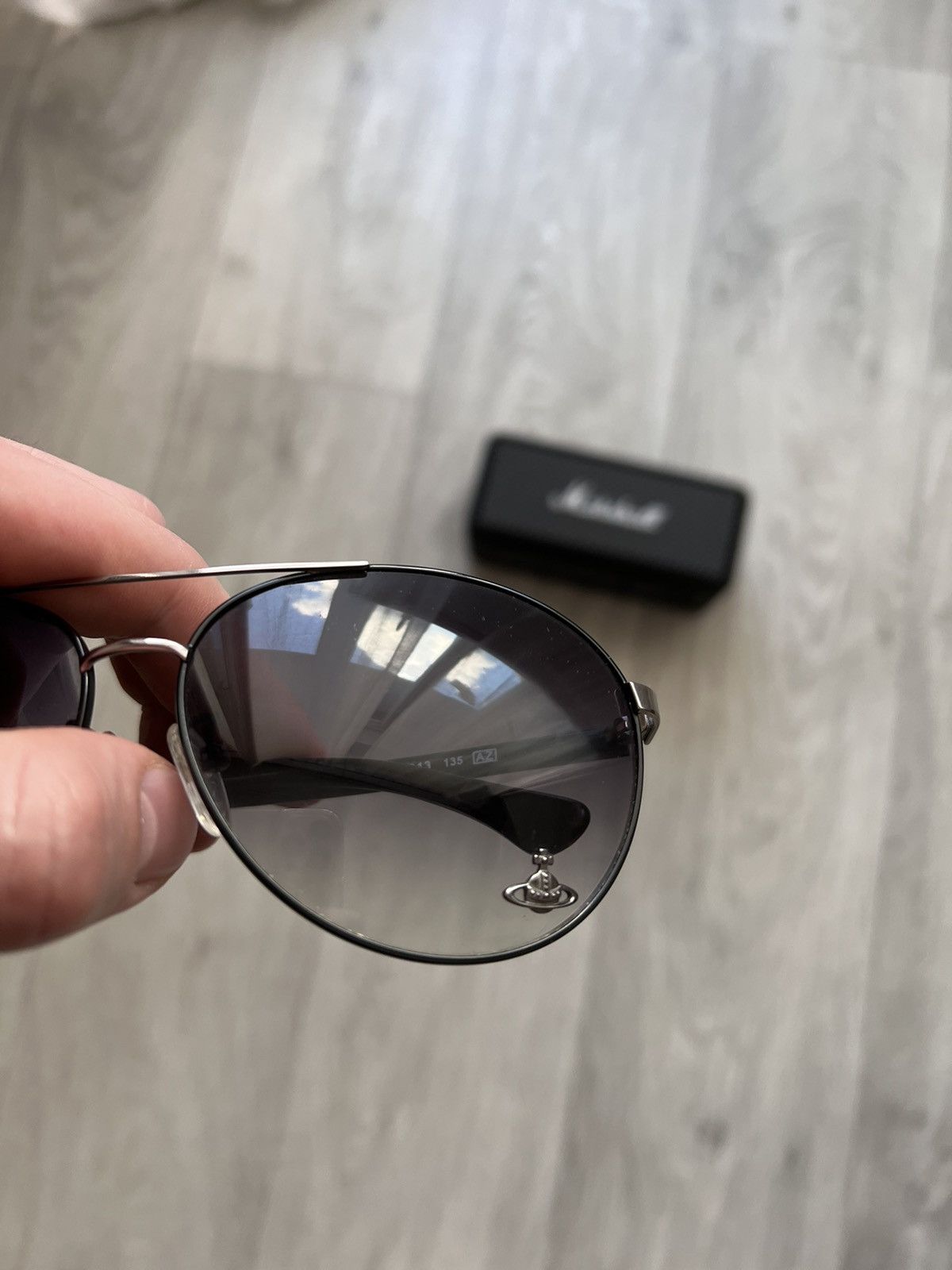 Vivienne Westwood Glasses Orb Logo