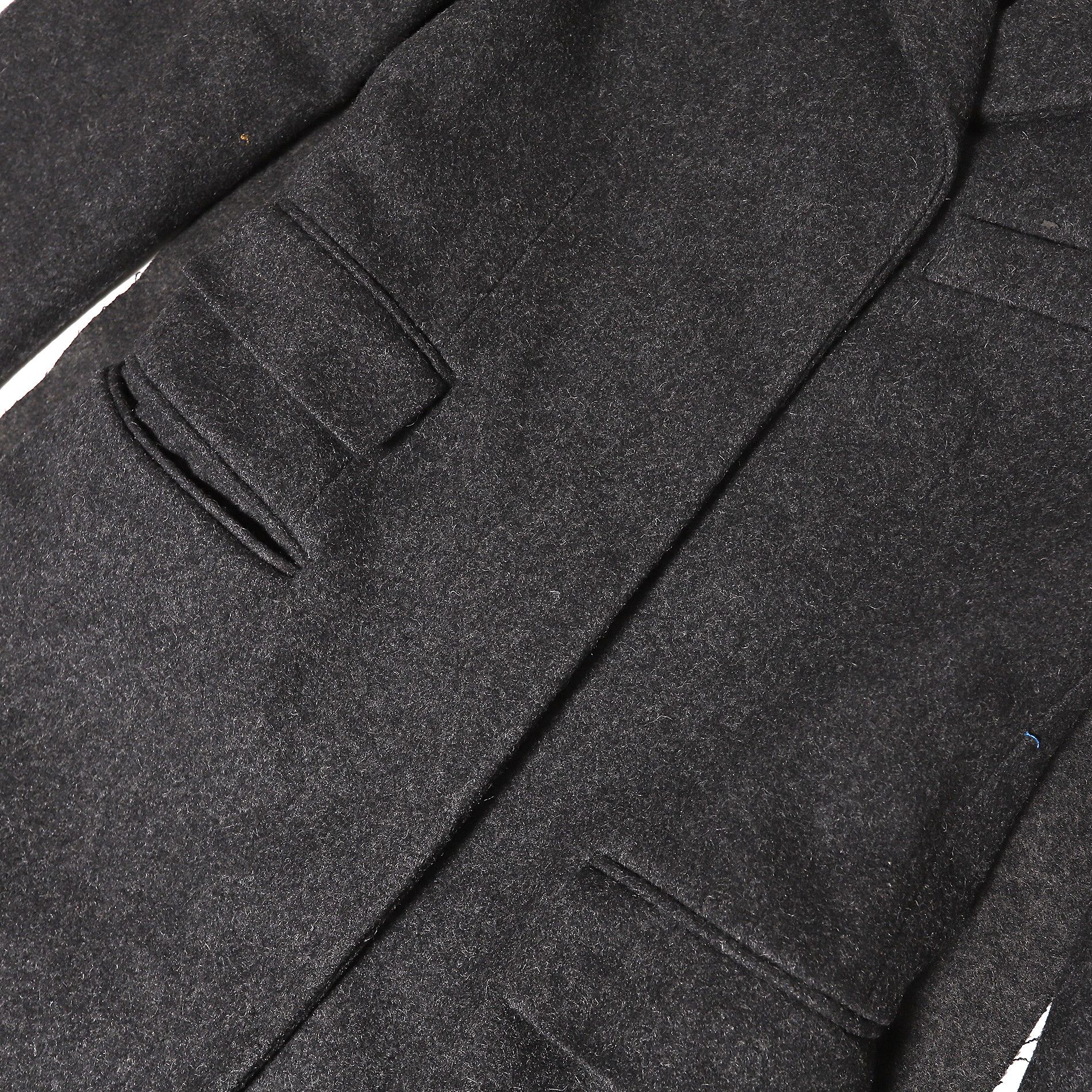 Maison Margiela 90s Miss Deanna Grey Flap Wool Coat Size M / US 6-8 / IT 42-44 - 6 Thumbnail