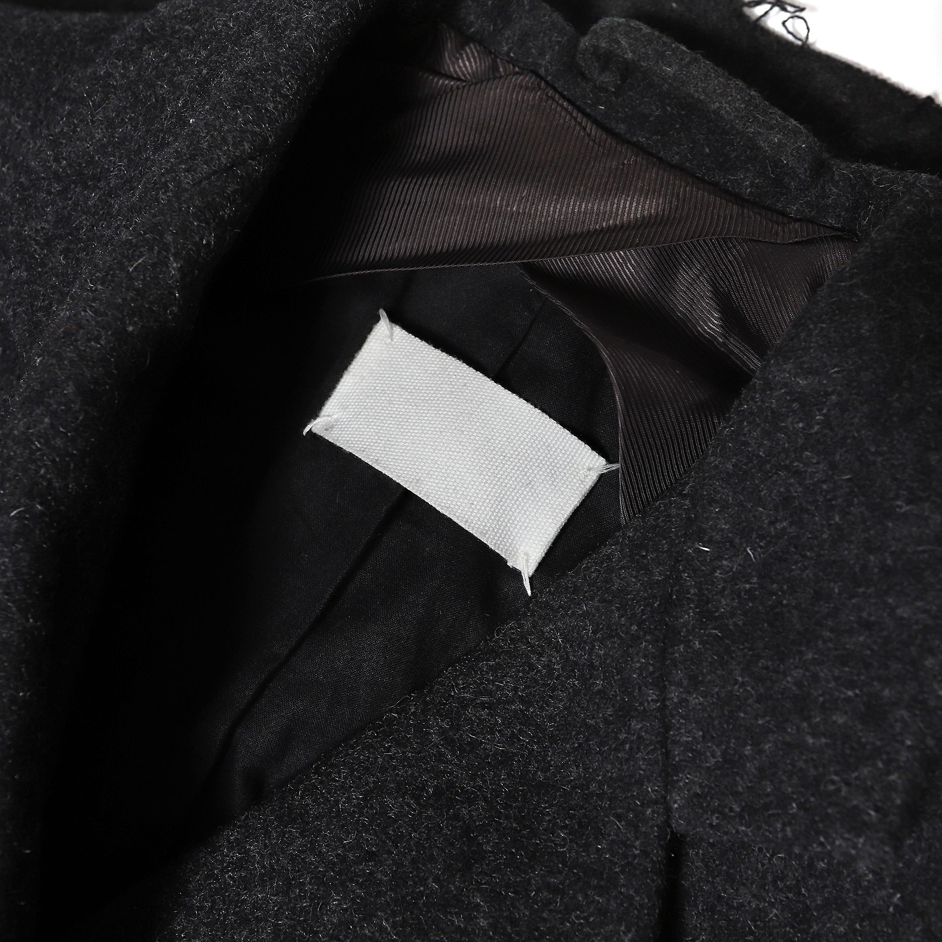 Maison Margiela 90s Miss Deanna Grey Flap Wool Coat Size M / US 6-8 / IT 42-44 - 7 Thumbnail