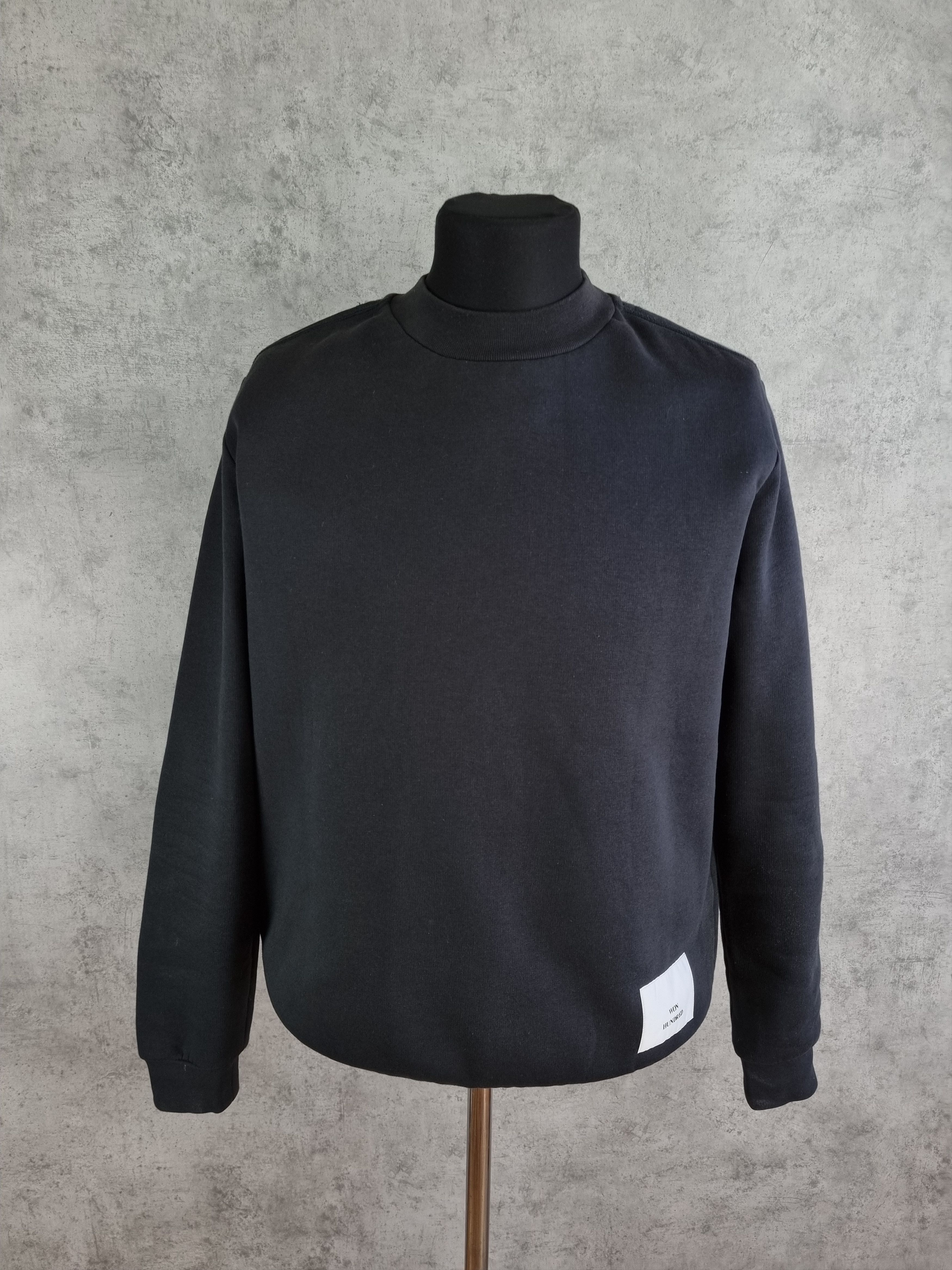 Japanese Brand × Won Hundred Won Hundred Brush painting Big Logo Crewneck Sweatshirt Size US M / EU 48-50 / 2 - 5 Thumbnail