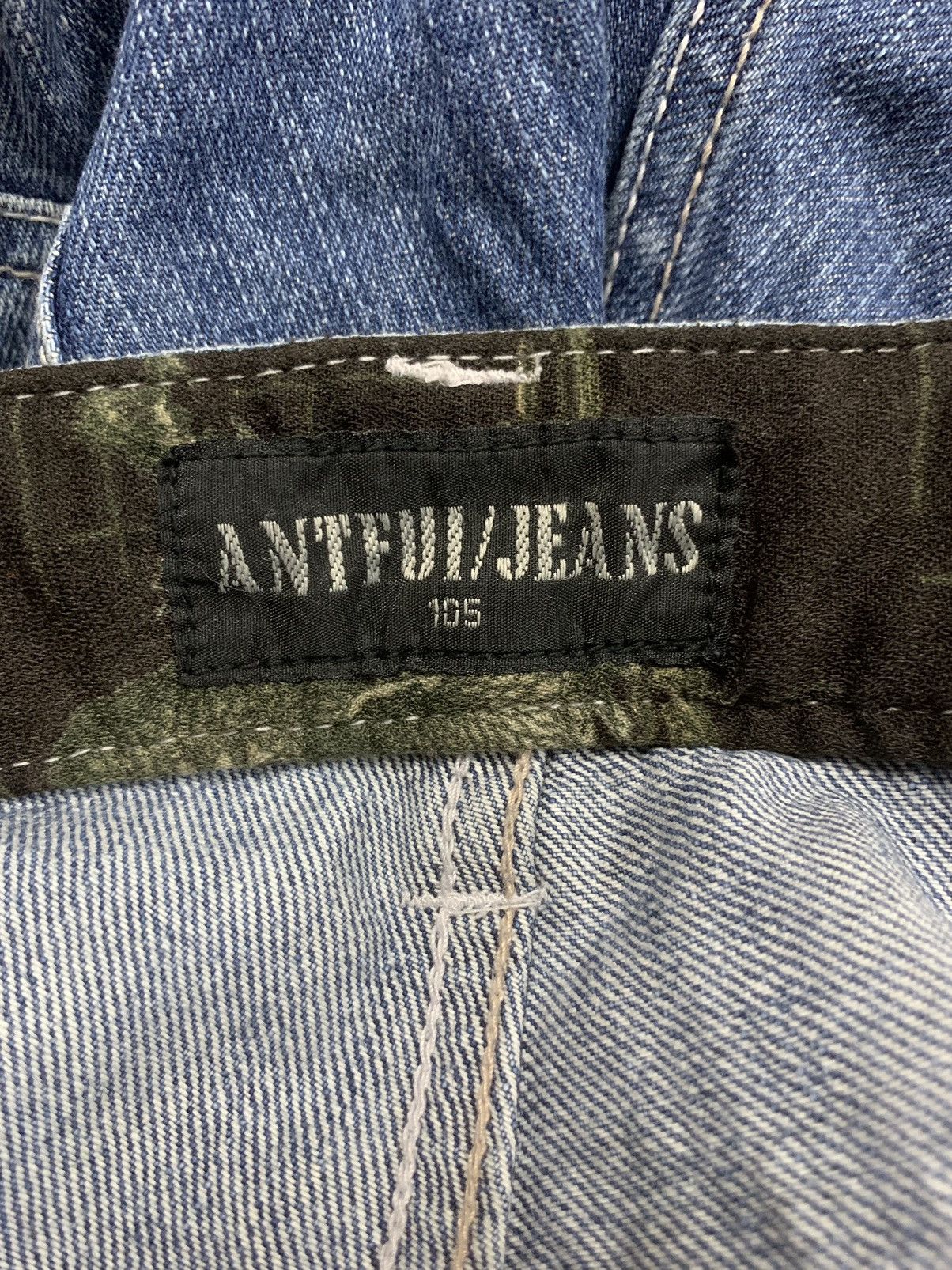 JNCO ANTFUI DRAGONS JORTS JEANS Size US 40 / EU 56 - 9 Thumbnail