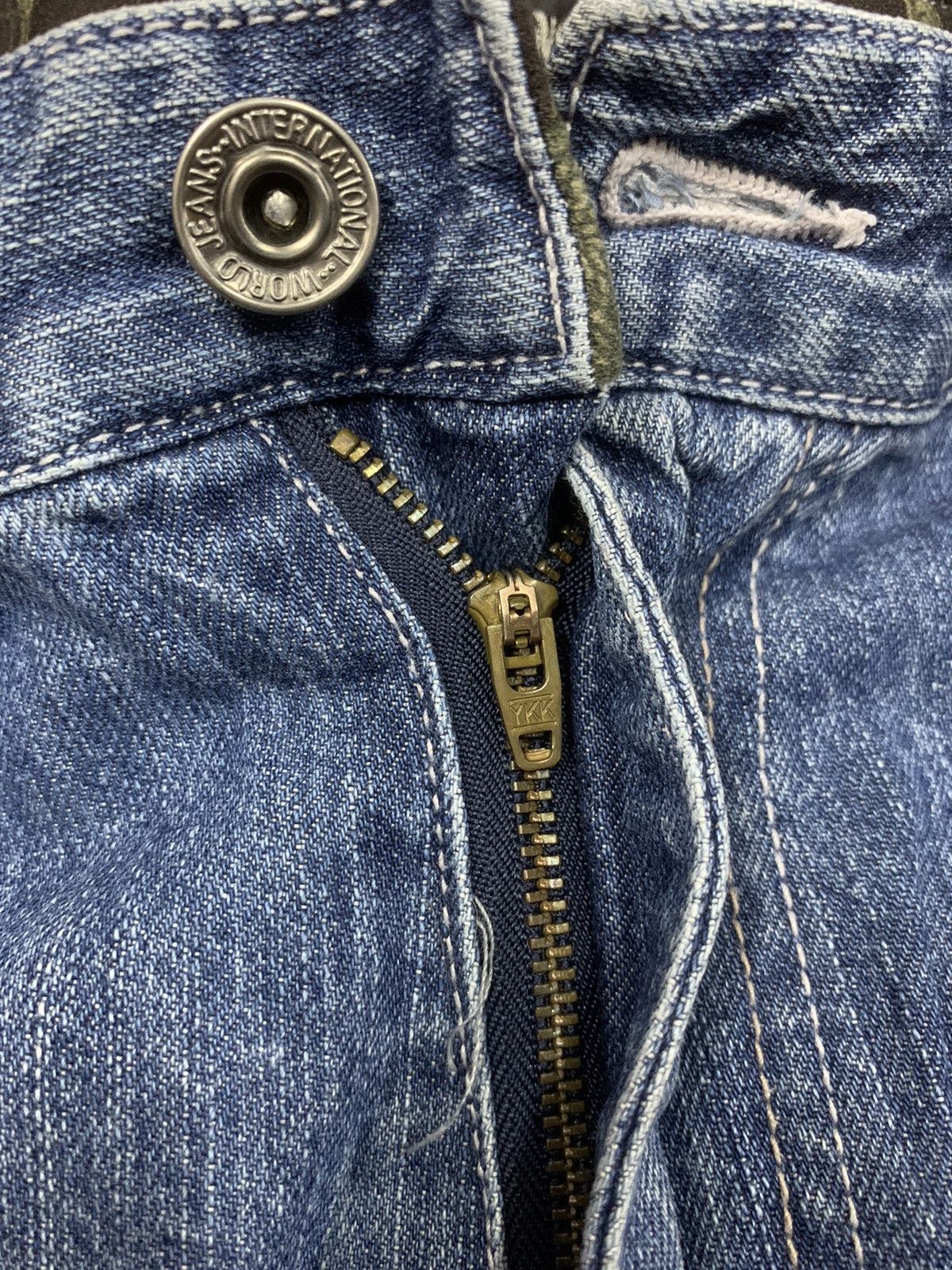 JNCO ANTFUI DRAGONS JORTS JEANS Size US 40 / EU 56 - 6 Thumbnail