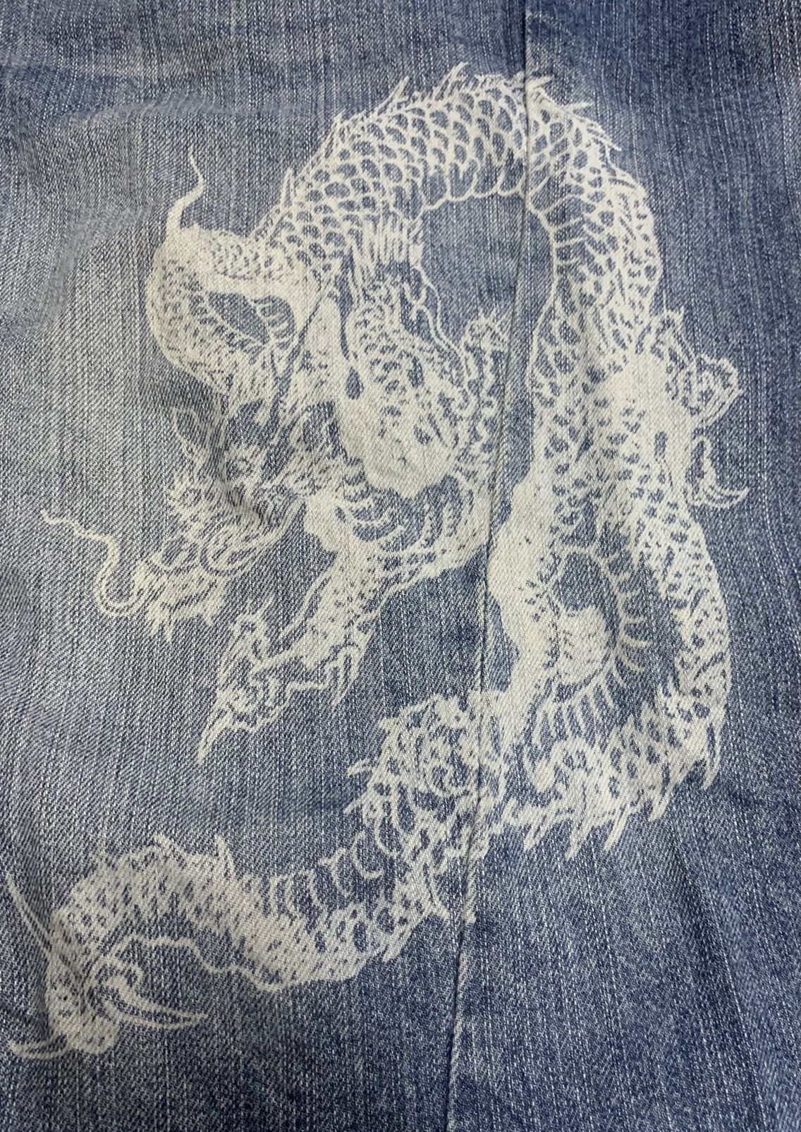 JNCO ANTFUI DRAGONS JORTS JEANS Size US 40 / EU 56 - 4 Thumbnail