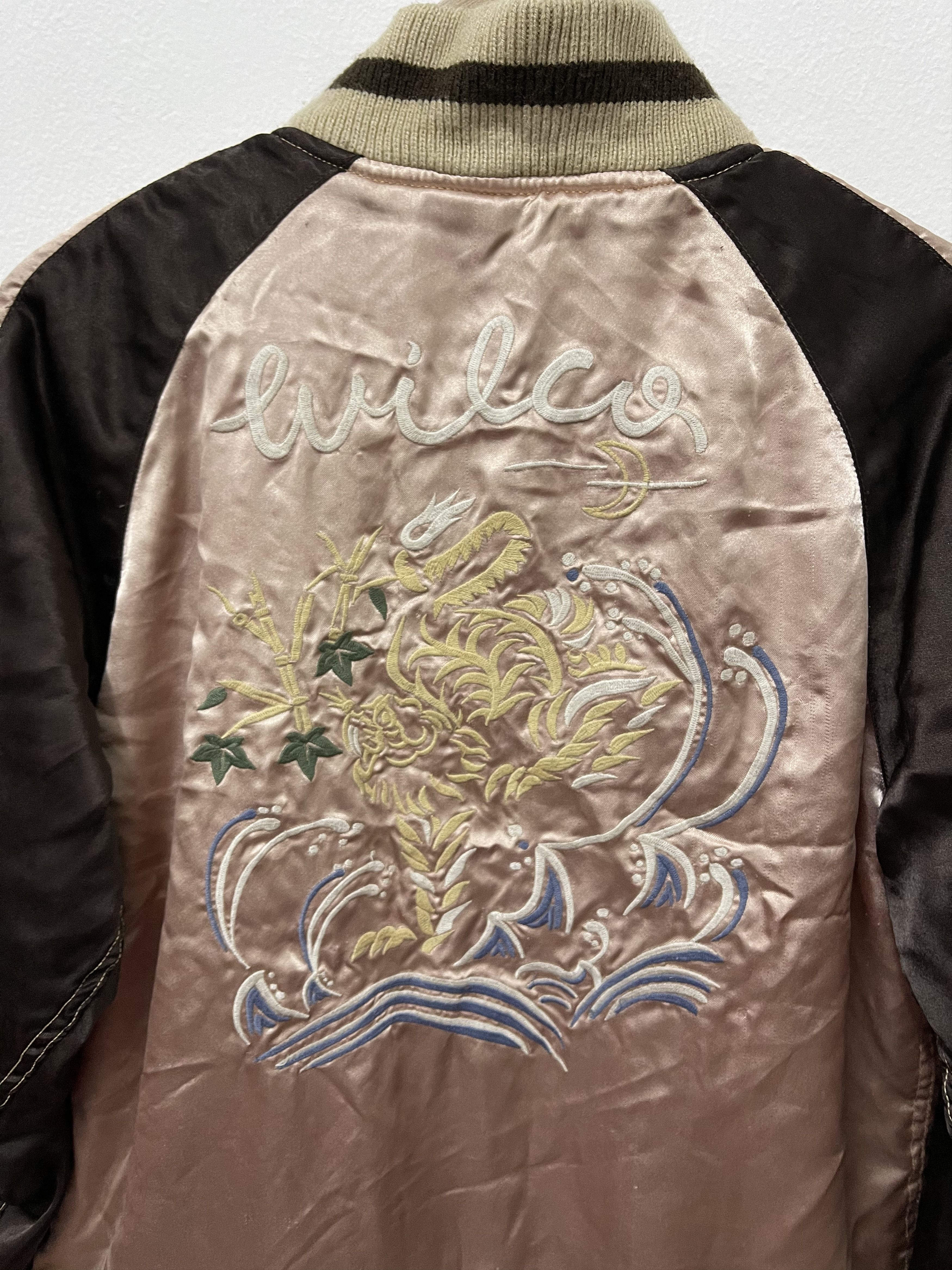 Japanese Brand × Vintage Vintage Sukajan Reversible Full Zip Sweater Size US M / EU 48-50 / 2 - 2 Thumbnail