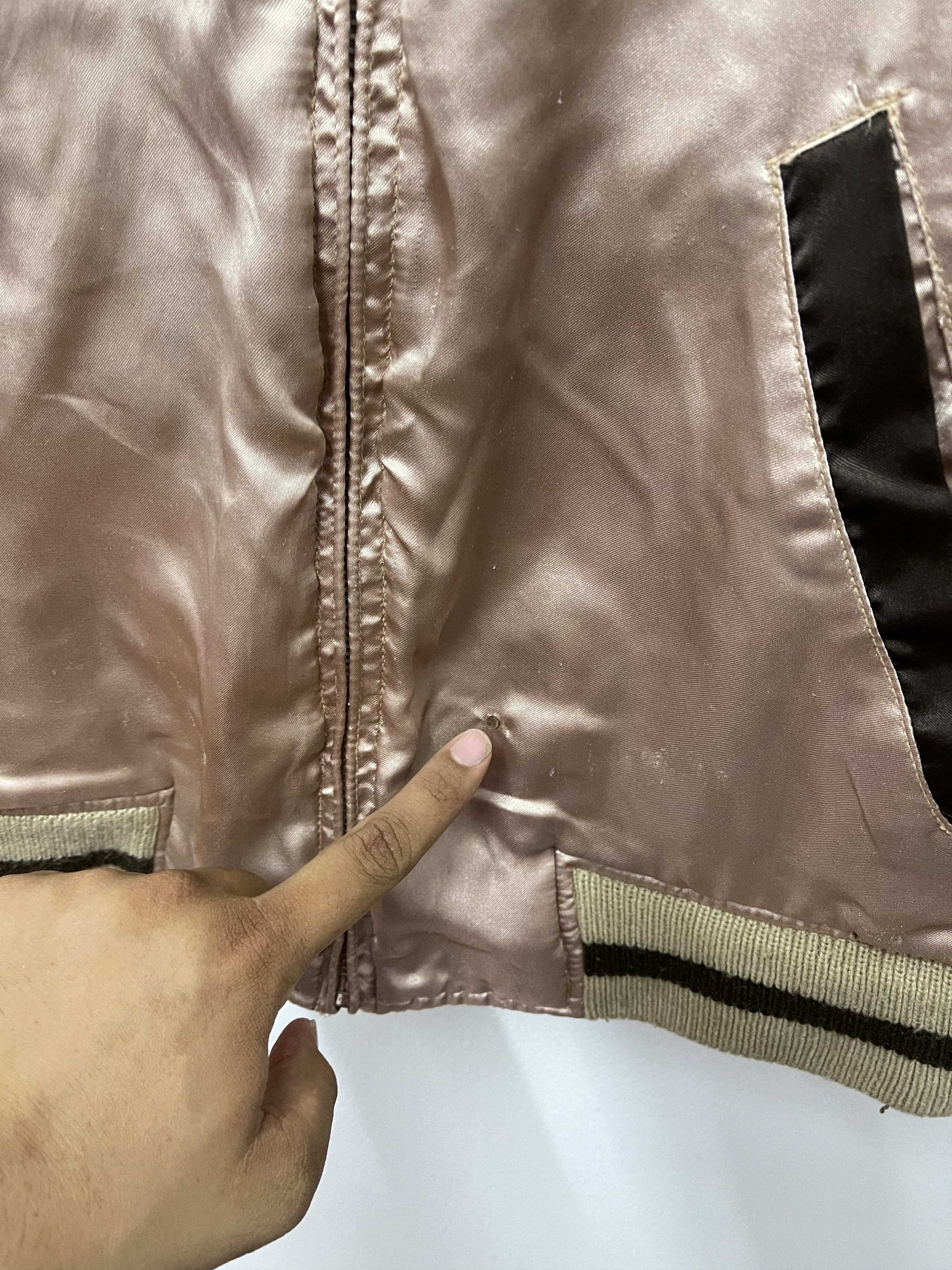 Japanese Brand × Vintage Vintage Sukajan Reversible Full Zip Sweater Size US M / EU 48-50 / 2 - 5 Thumbnail