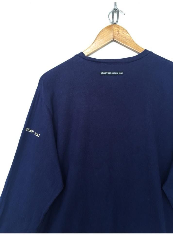 Hai Sporting Gear 💥Vtg Issey Miyake Hai Sporting Patchwork Logo Shirt Size US M / EU 48-50 / 2 - 6 Thumbnail