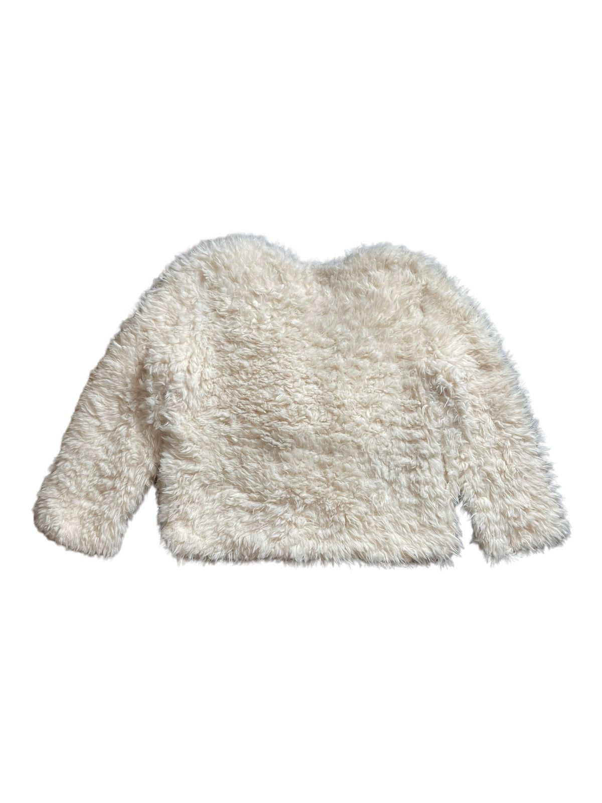 Beauty Beast × Japanese Brand Vintage Japanese Designer COLZA Fleece Fur Cardigan Jacket Size M / US 6-8 / IT 42-44 - 4 Thumbnail