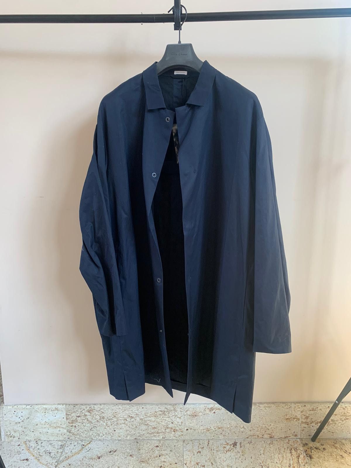 Jil Sander Positano Coat in Navy Size US L / EU 52-54 / 3 - 1 Thumbnail