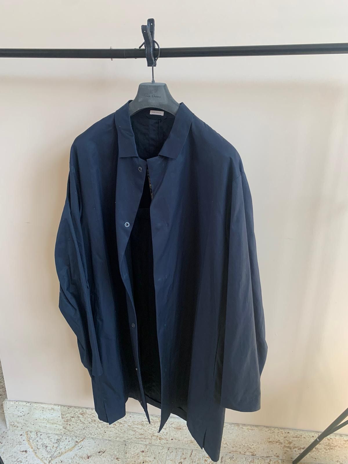 Jil Sander Positano Coat in Navy Size US L / EU 52-54 / 3 - 4 Thumbnail