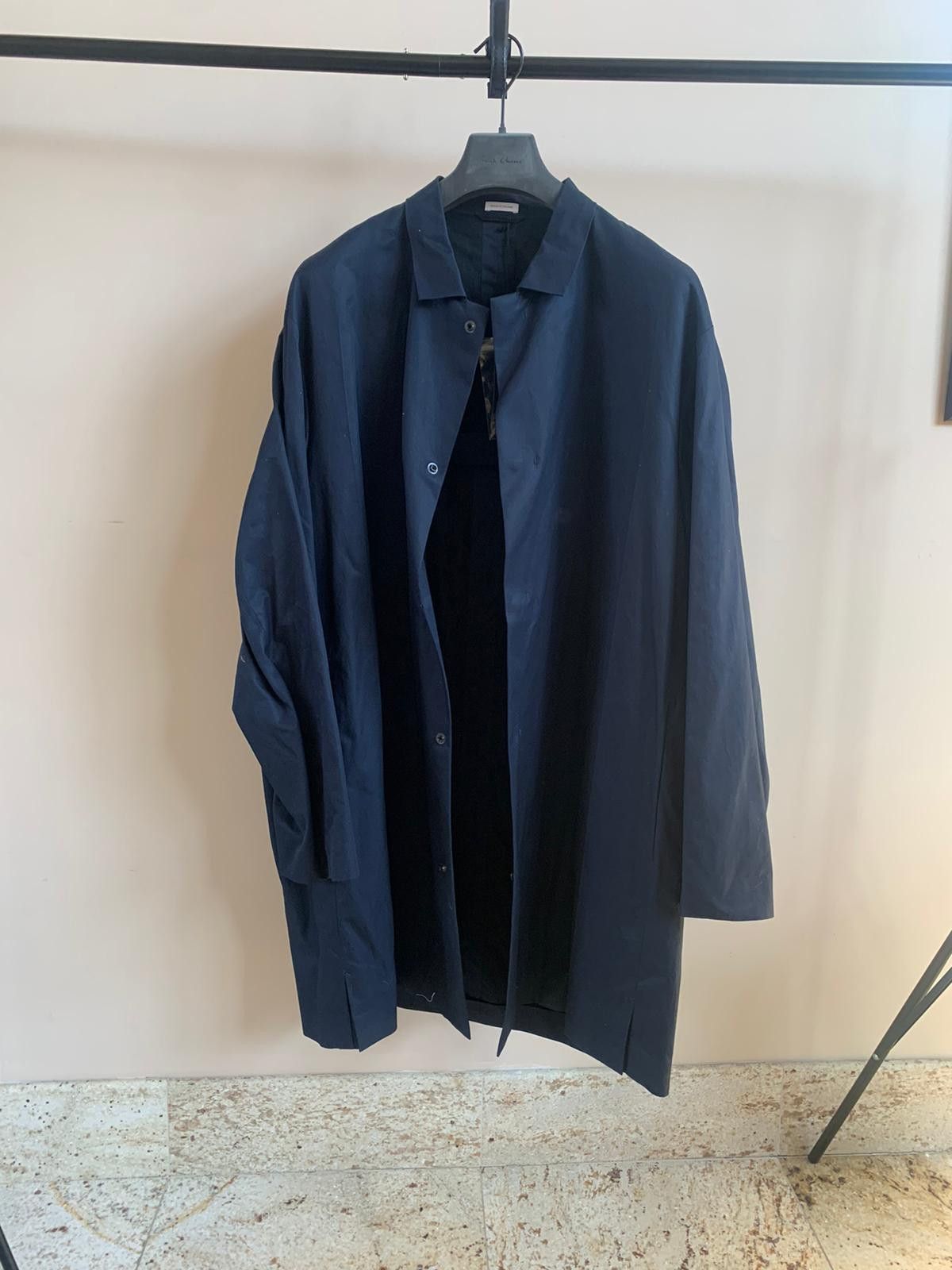 Jil Sander Positano Coat in Navy Size US L / EU 52-54 / 3 - 13 Thumbnail