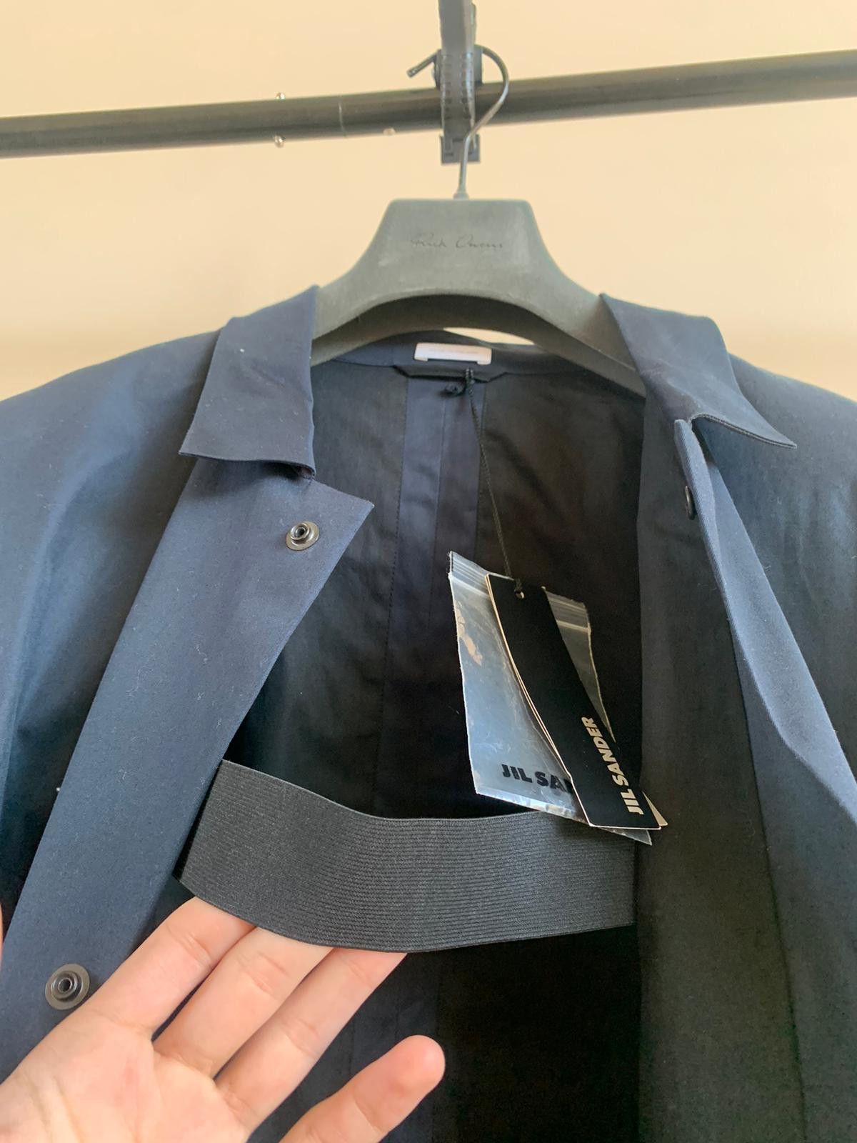 Jil Sander Positano Coat in Navy Size US L / EU 52-54 / 3 - 9 Thumbnail