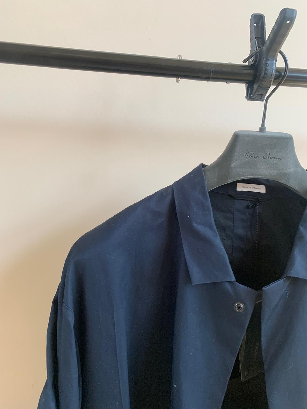 Jil Sander Positano Coat in Navy Size US L / EU 52-54 / 3 - 3 Thumbnail