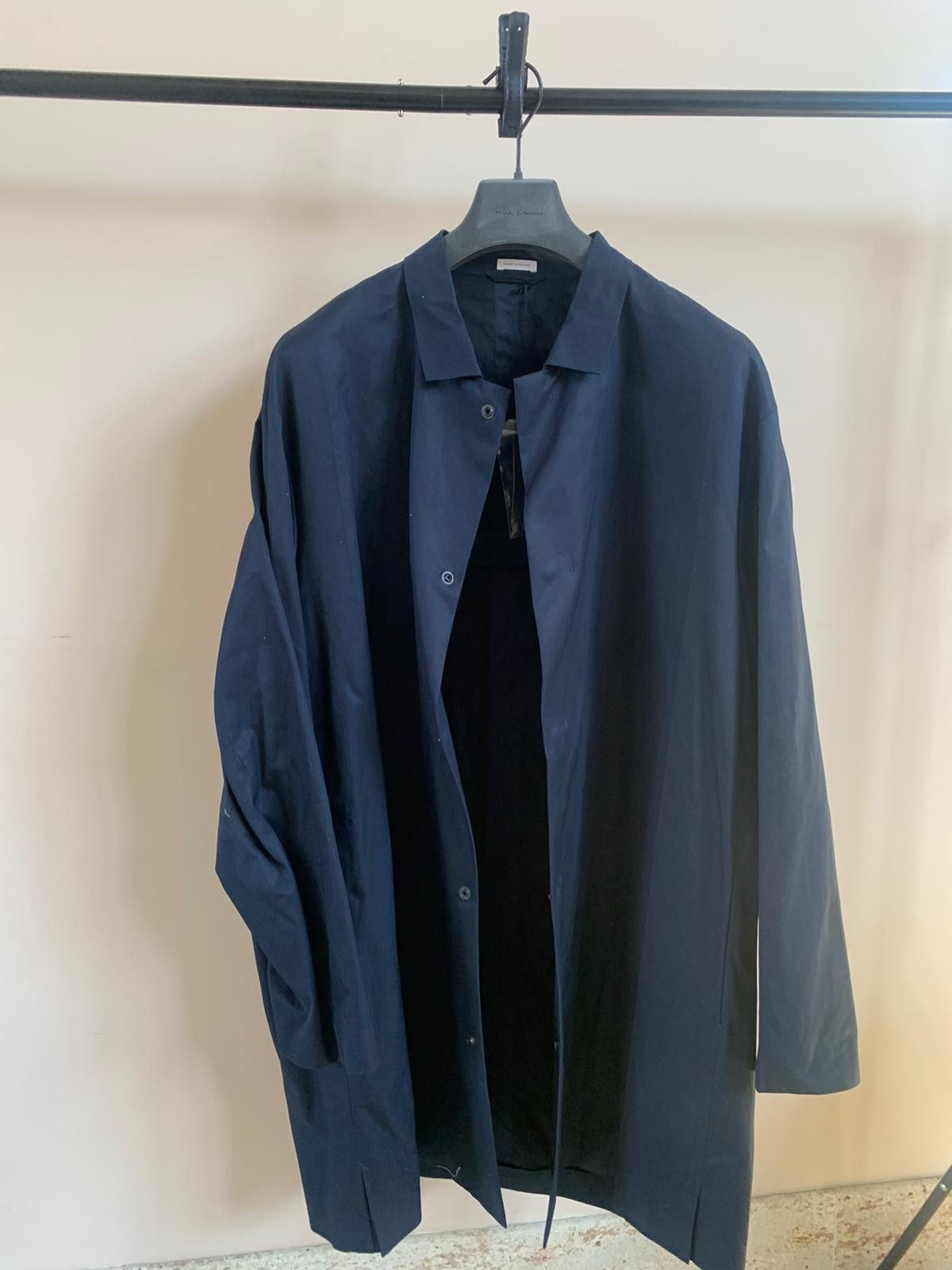 Jil Sander Positano Coat in Navy Size US L / EU 52-54 / 3 - 2 Thumbnail