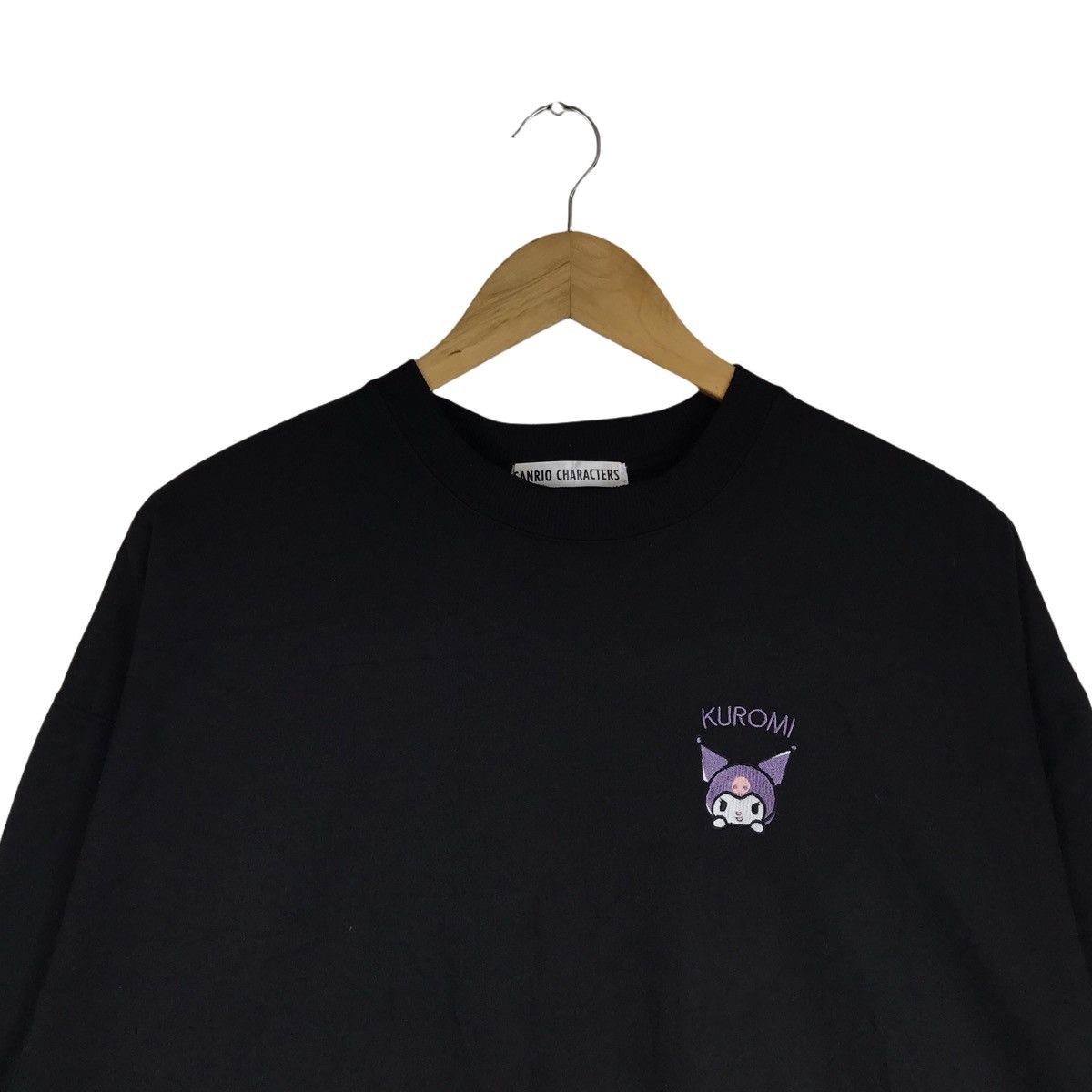 Anime × Cartoon Network × Japanese Brand Vintage Sanrio Kuromi Crewneck Sweatshirt Size US XXL / EU 58 / 5 - 5 Thumbnail