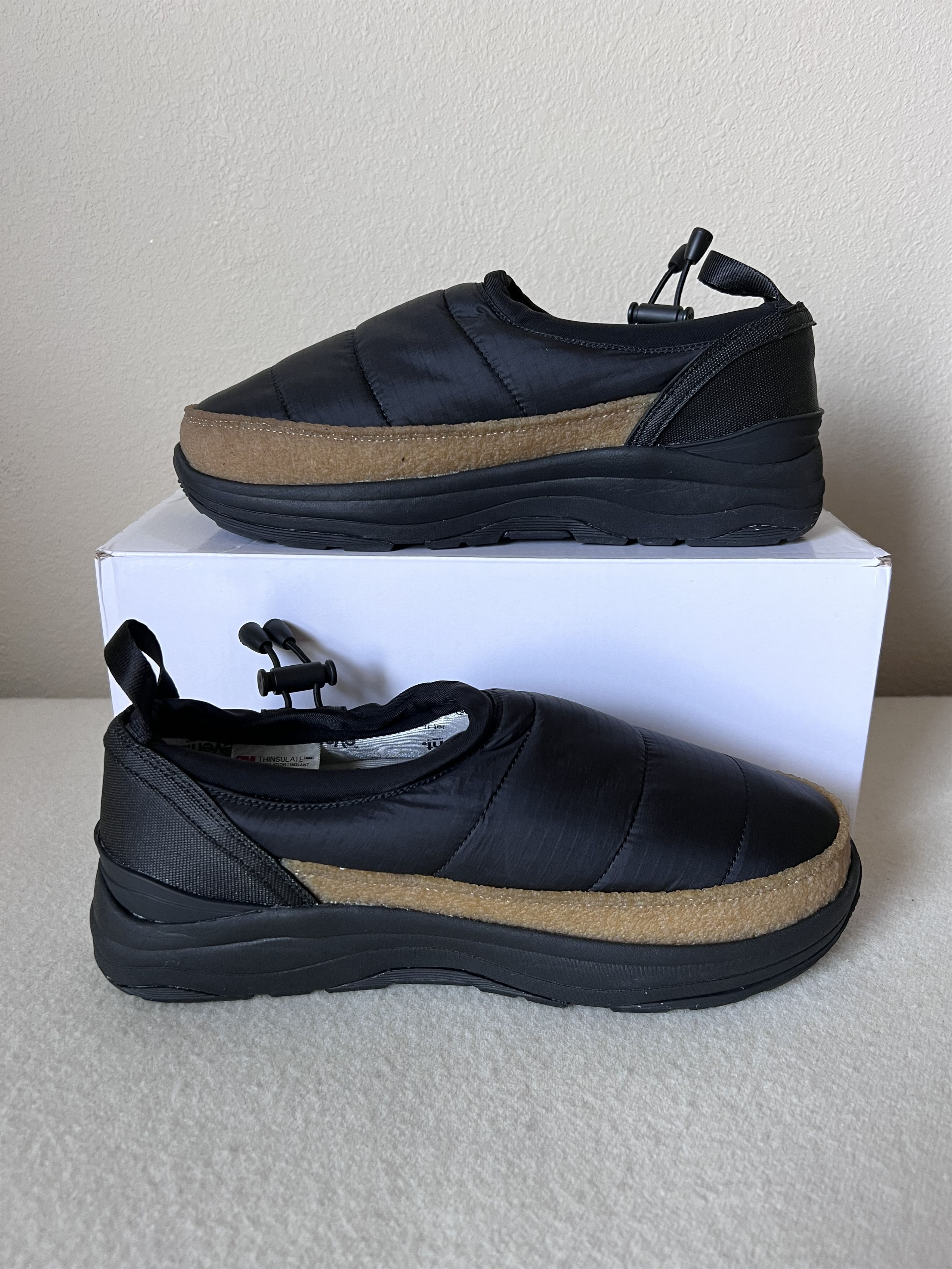 Moncler × Suicoke Suicoke 2 Moncler 1952 Pepper Slip On Sneakers Black Size US 9 / EU 42 - 3 Thumbnail