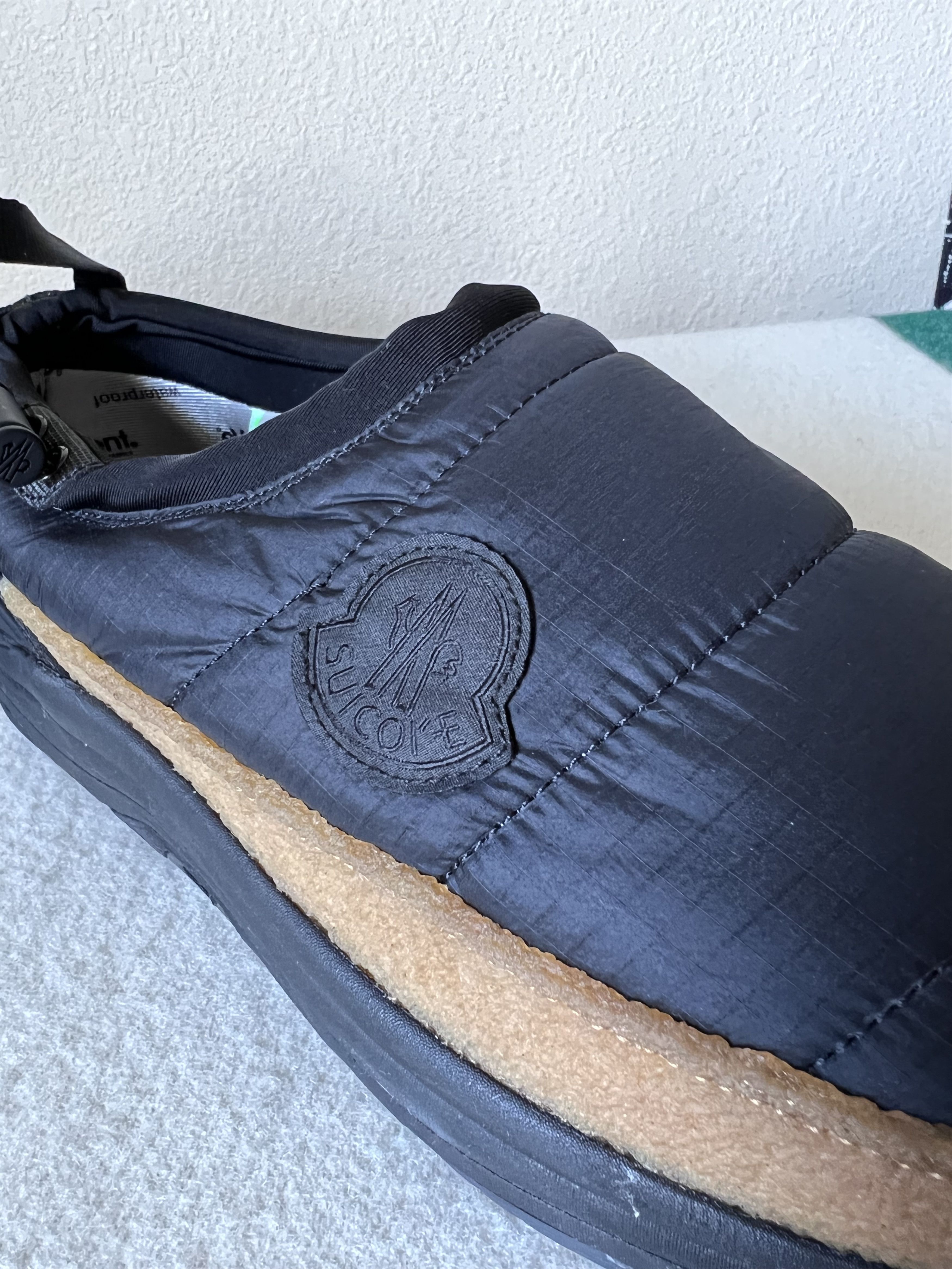 Moncler × Suicoke Suicoke 2 Moncler 1952 Pepper Slip On Sneakers Black Size US 9 / EU 42 - 6 Thumbnail