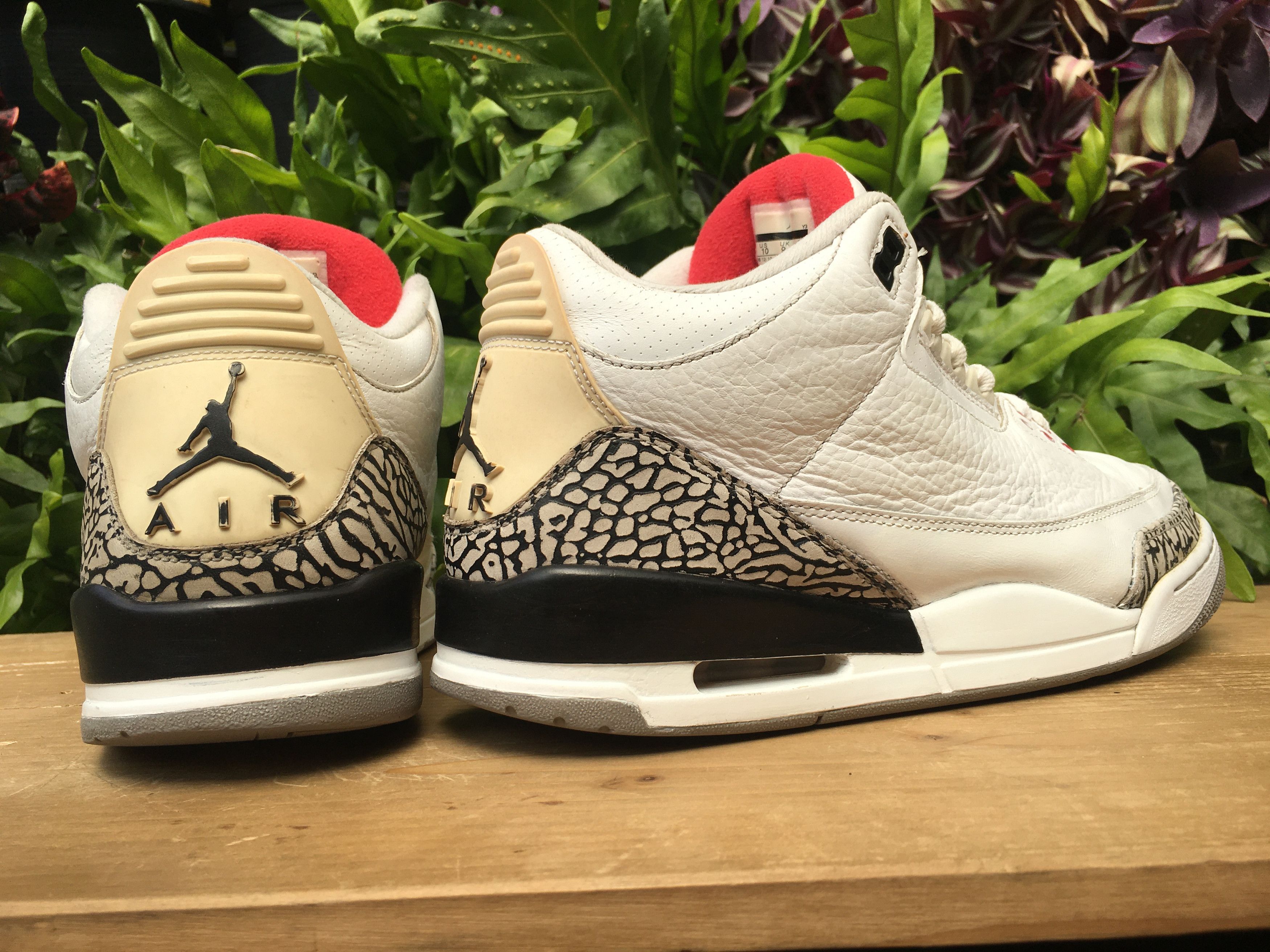 Jordan Brand × Nike 🔥 Nike Air Jordan 3 Retro White Cement 2011 Size US 10 / EU 43 - 15 Thumbnail