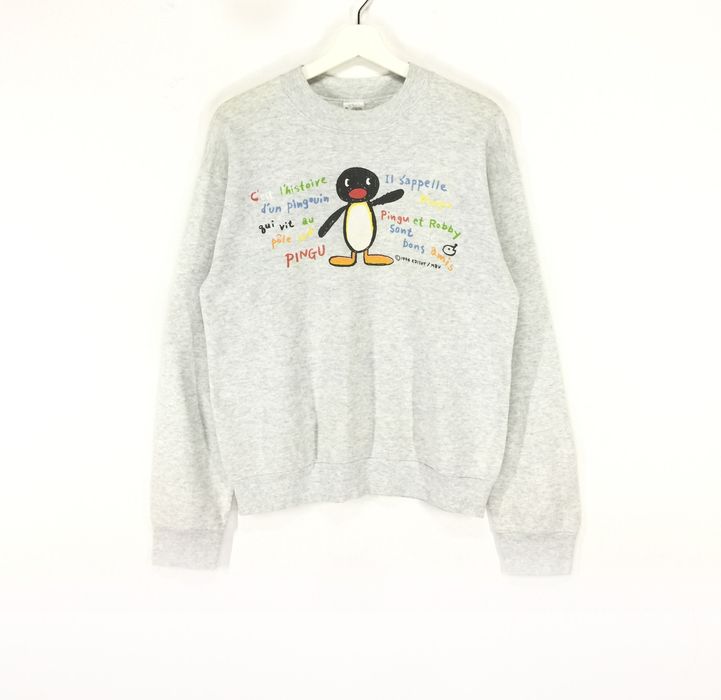 Vintage Pingu clay motion tv series vtg 90s sweatshirt | Grailed