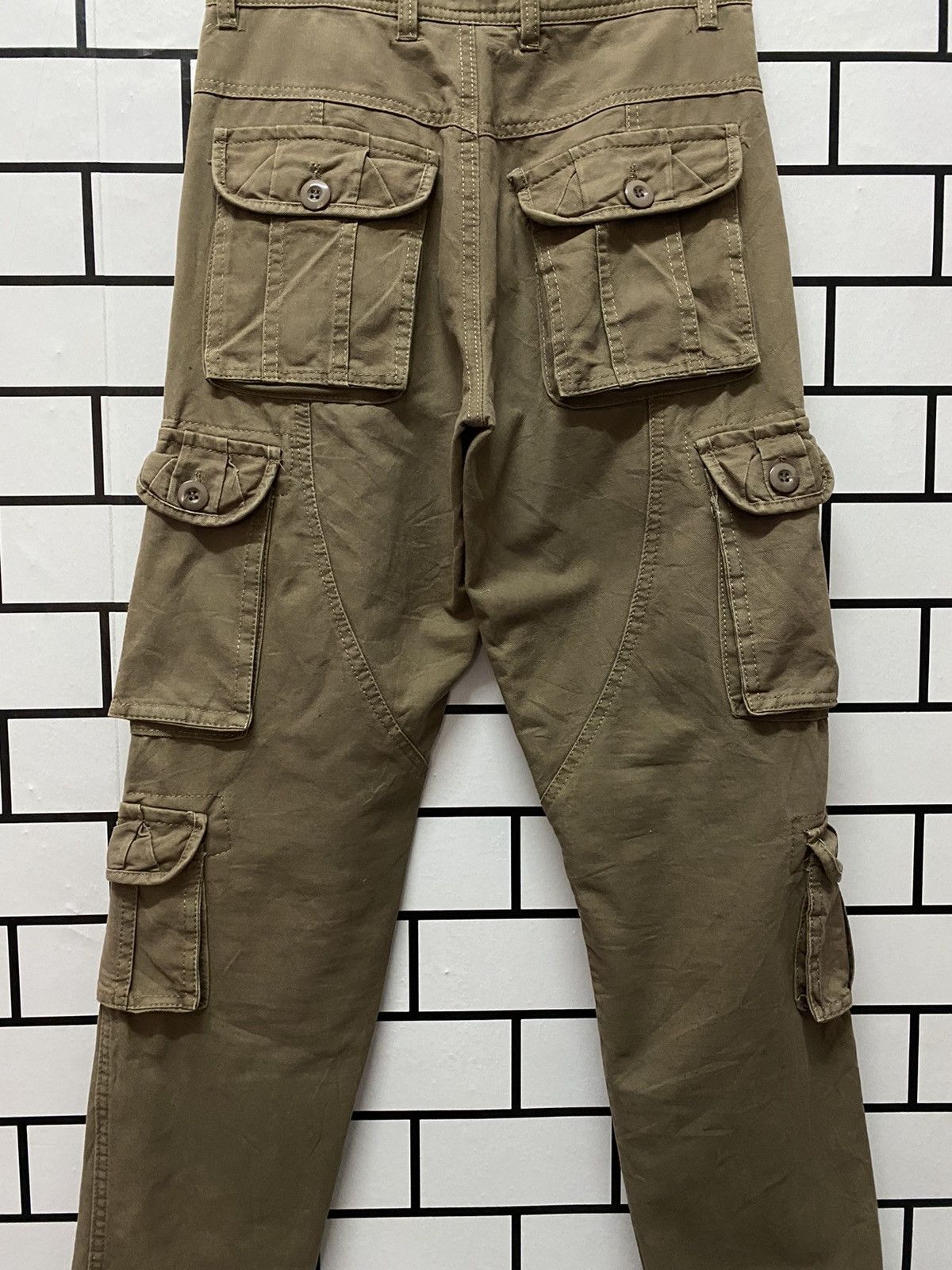 Vintage Vintage Cargo Pants Tactical Combat Multi Pocket Size US 28 / EU 44 - 10 Thumbnail