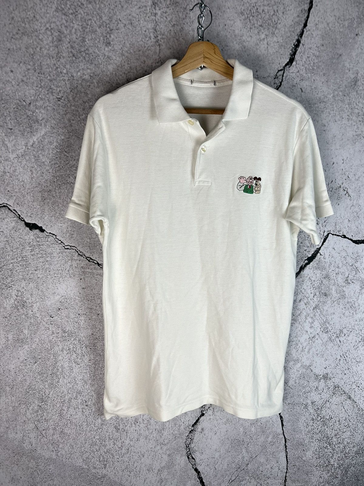 Band Tees Vintage Wallace And Gromit Movie Graphic T shirt Tee polo Size US L / EU 52-54 / 3 - 1 Thumbnail