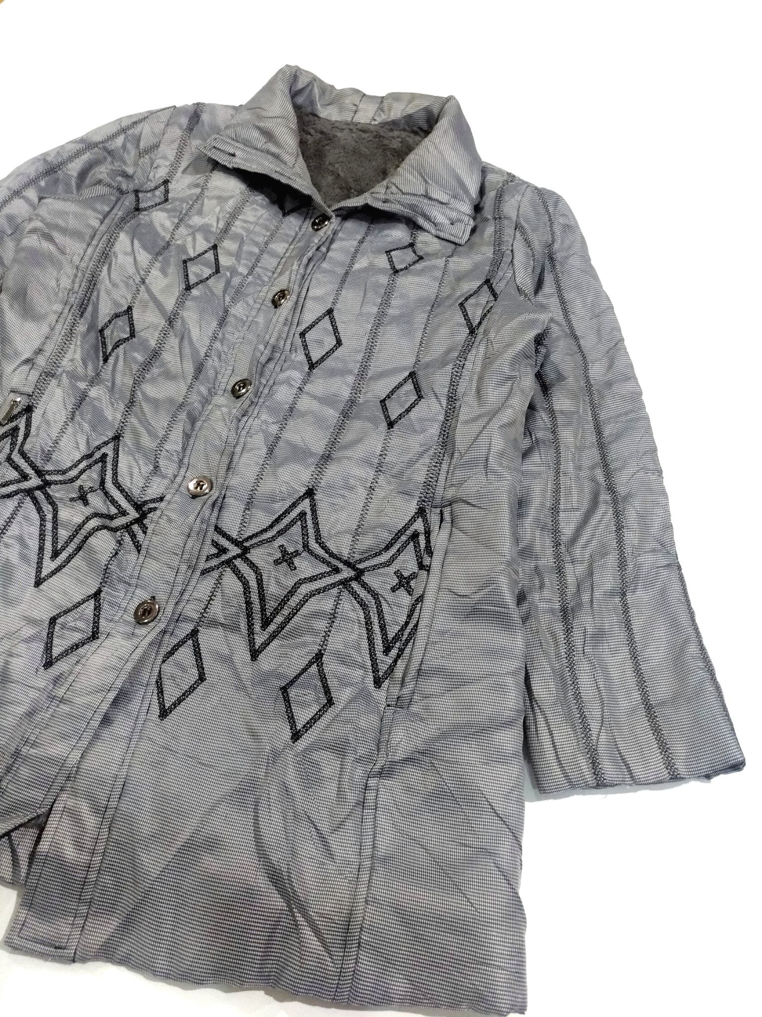Japanese Brand × Vintage RARE! VTG GABIN EMBROIDERED PATTERN ART LONG JACKET Size US M / EU 48-50 / 2 - 3 Thumbnail