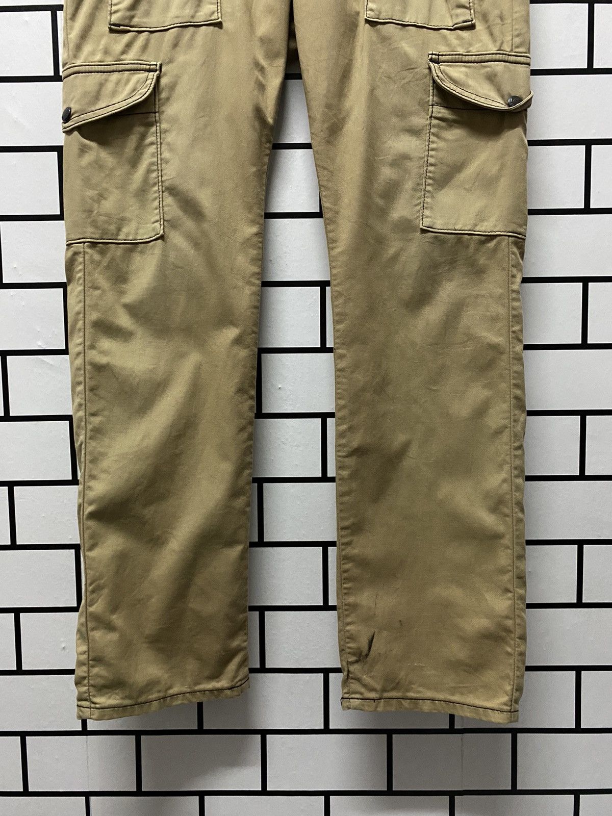 Japanese Brand × Lee Vintage Lee Cargo Bush Pants Multi Pocket Tactical Size US 32 / EU 48 - 4 Thumbnail