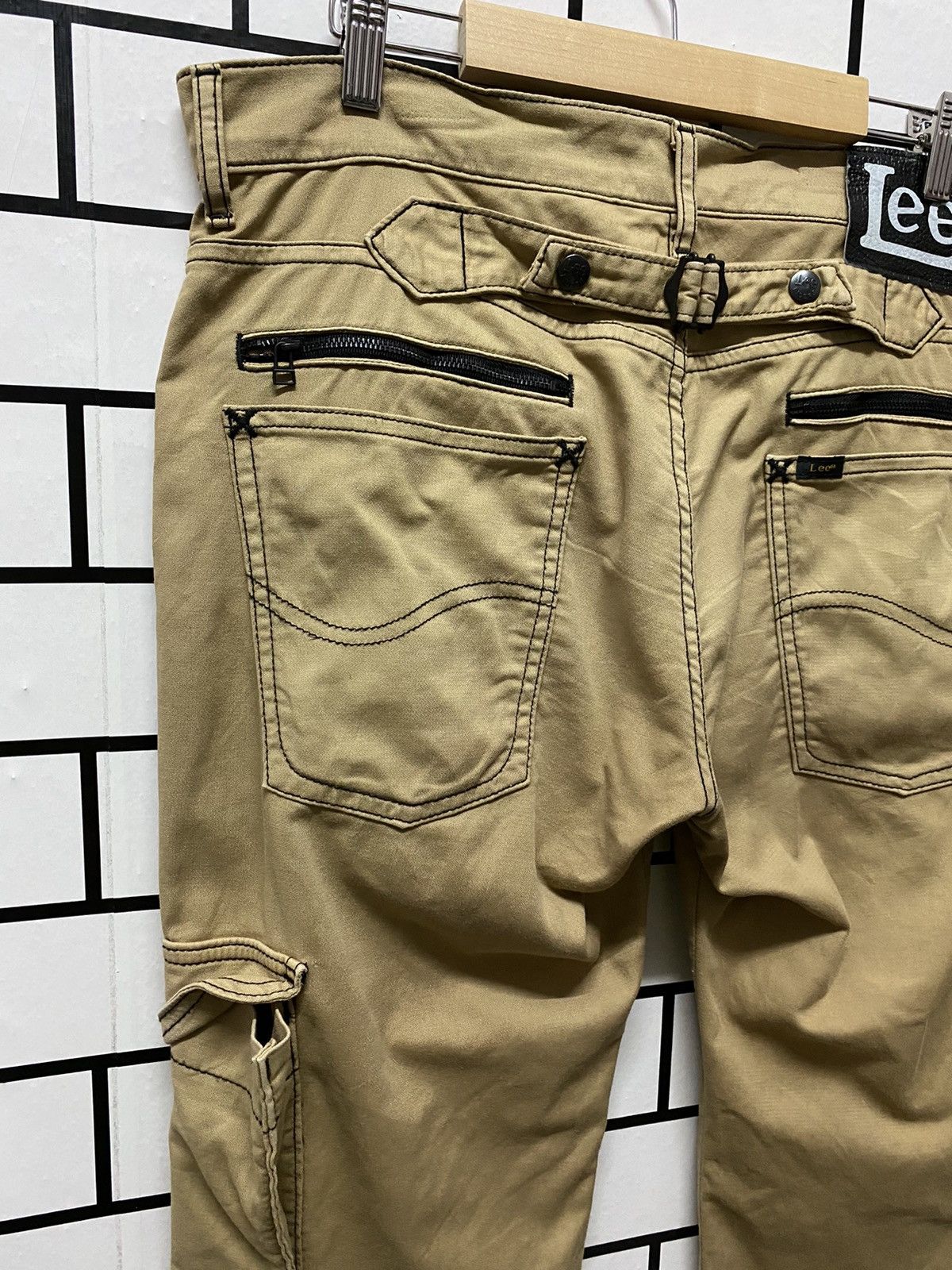 Japanese Brand × Lee Vintage Lee Cargo Bush Pants Multi Pocket Tactical Size US 32 / EU 48 - 11 Thumbnail