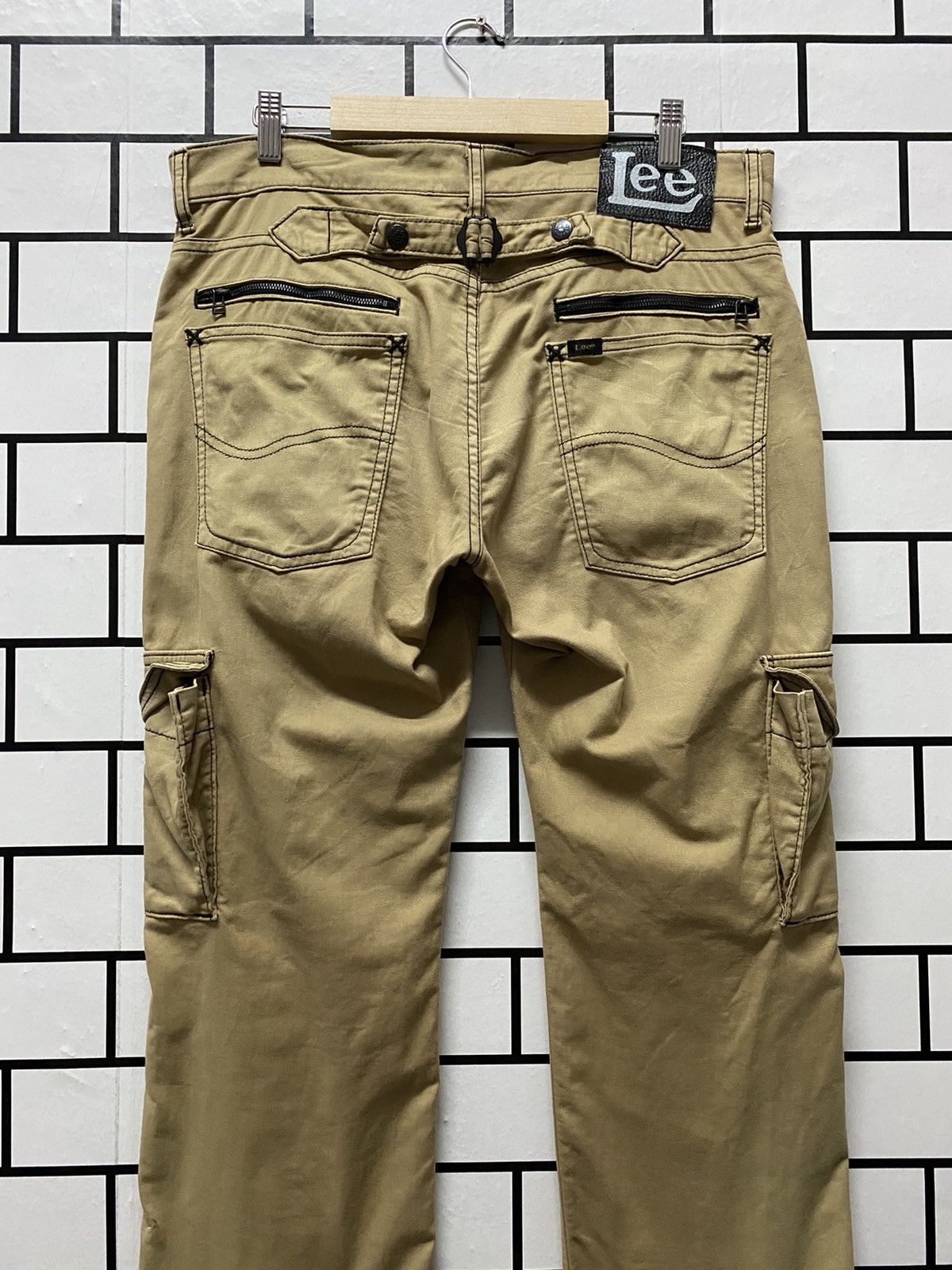 Japanese Brand × Lee Vintage Lee Cargo Bush Pants Multi Pocket Tactical Size US 32 / EU 48 - 8 Thumbnail
