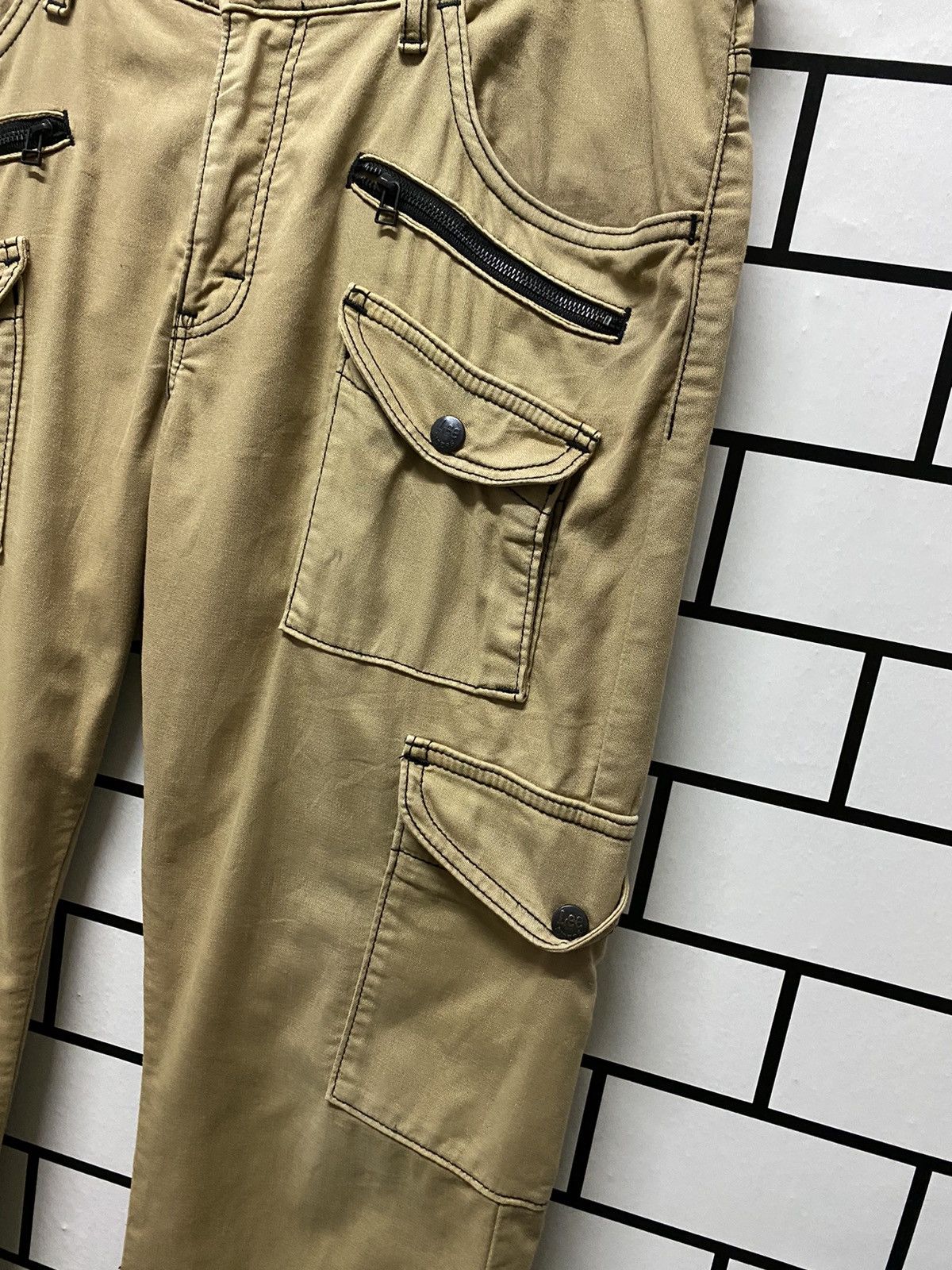 Japanese Brand × Lee Vintage Lee Cargo Bush Pants Multi Pocket Tactical Size US 32 / EU 48 - 5 Thumbnail
