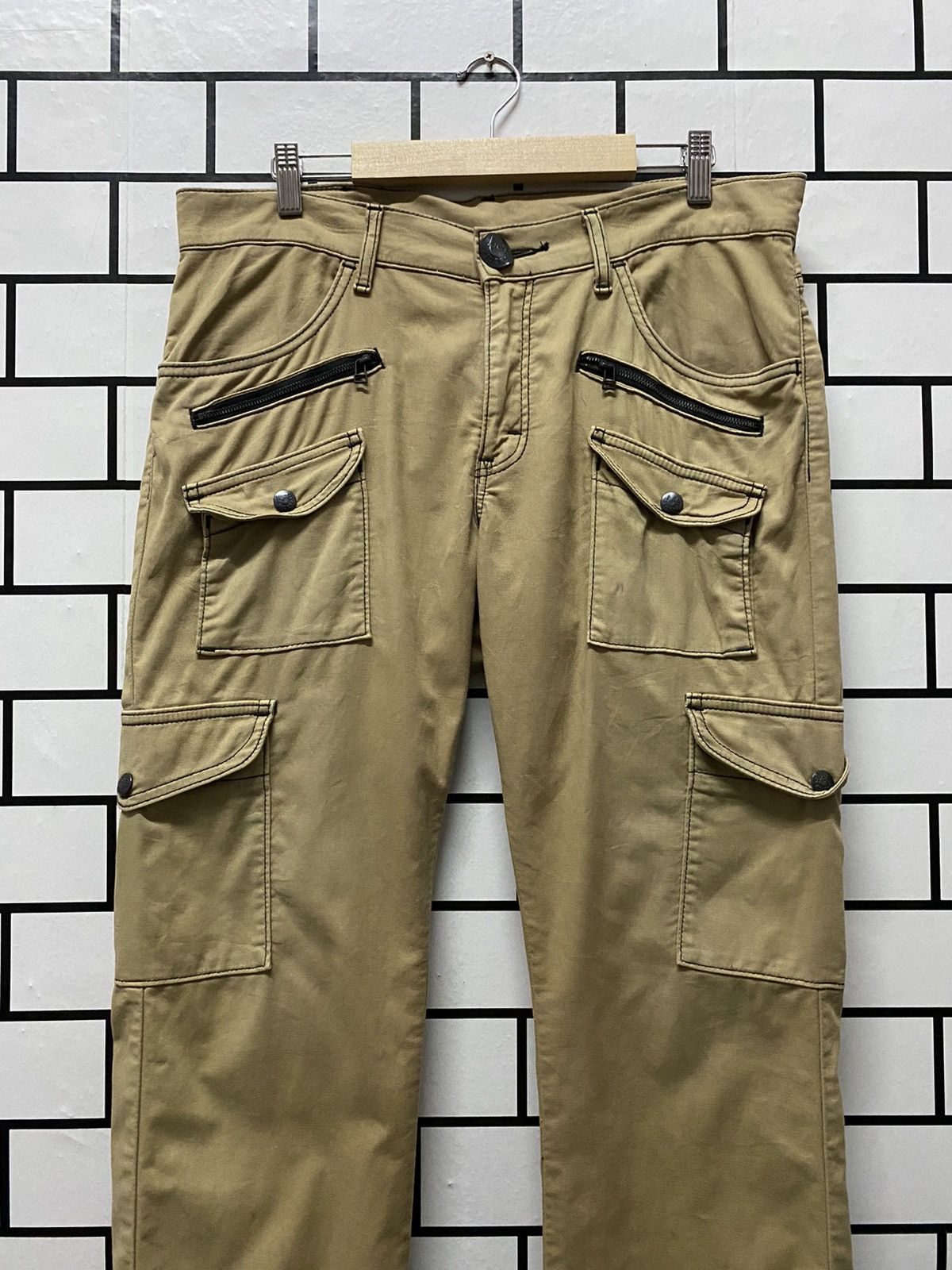 Japanese Brand × Lee Vintage Lee Cargo Bush Pants Multi Pocket Tactical Size US 32 / EU 48 - 3 Thumbnail