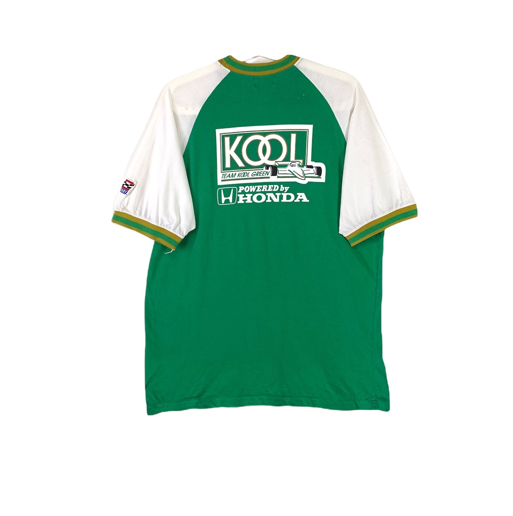 Formula 1 × Vintage Team Kool green powered by honda vintage 90s tshirt Size US M / EU 48-50 / 2 - 1 Thumbnail